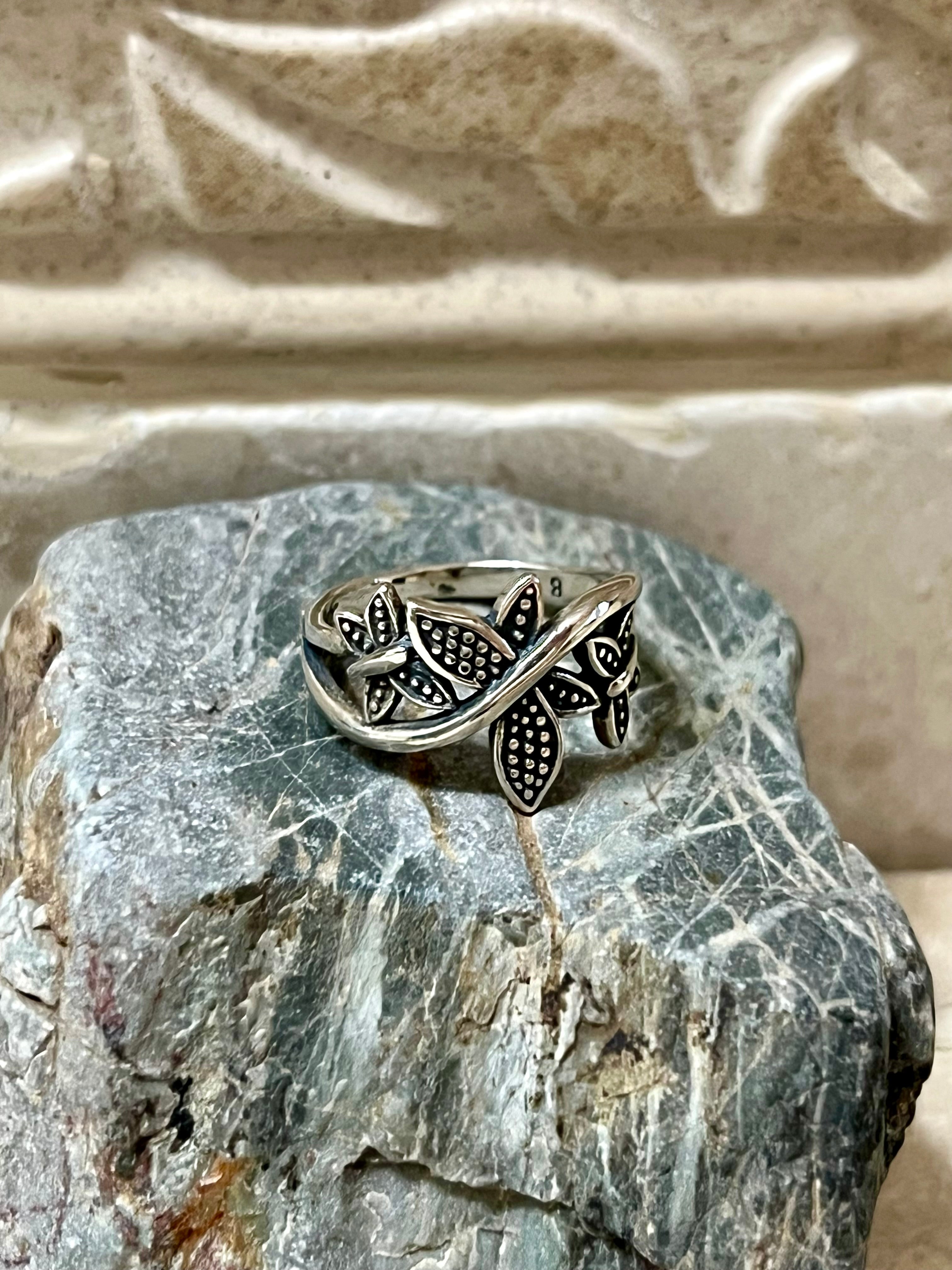 Three Butterfly’s Sterling Silver Ring