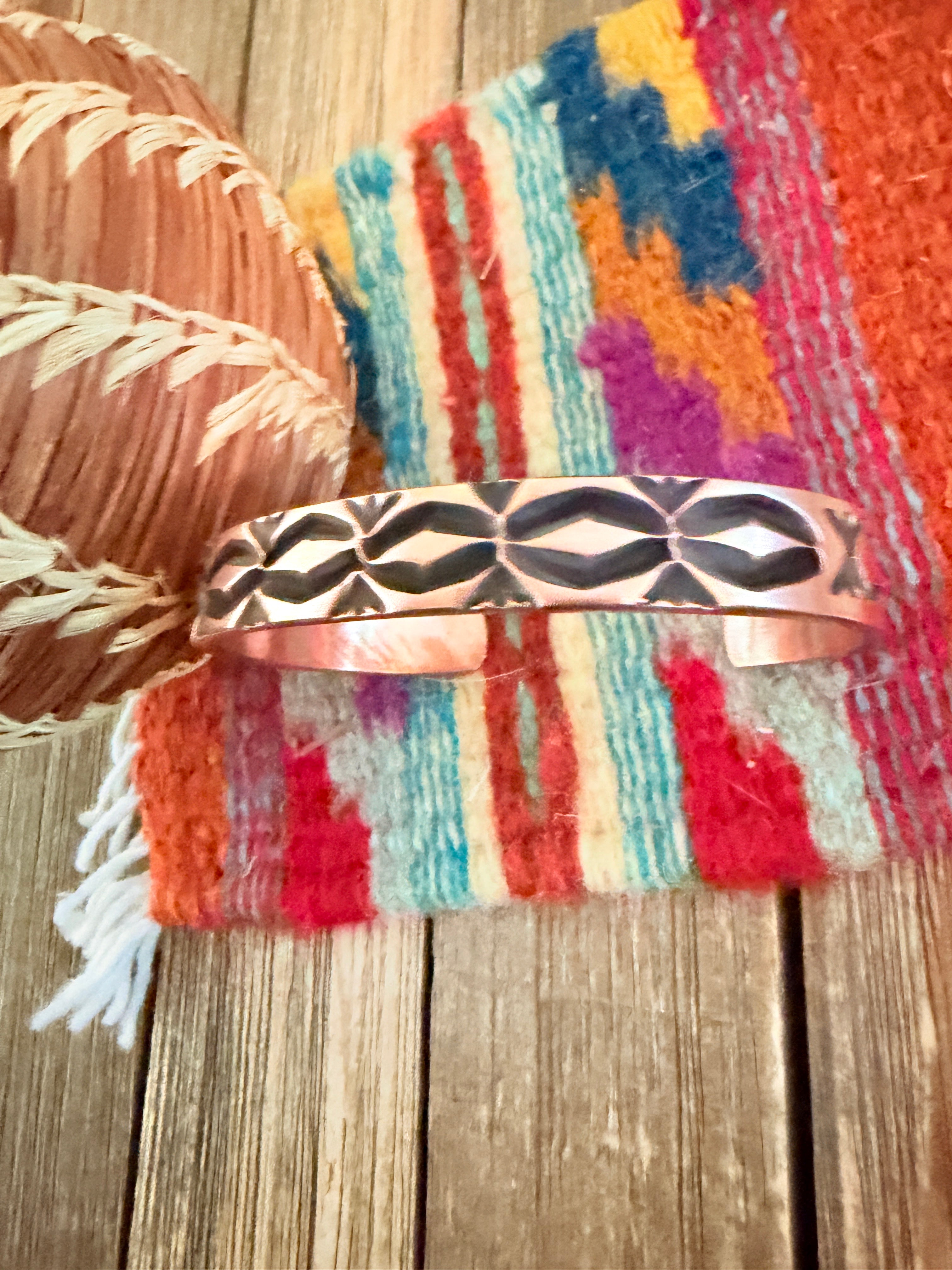 Handcrafted Copper Cuff Bracelet Jake Tahe