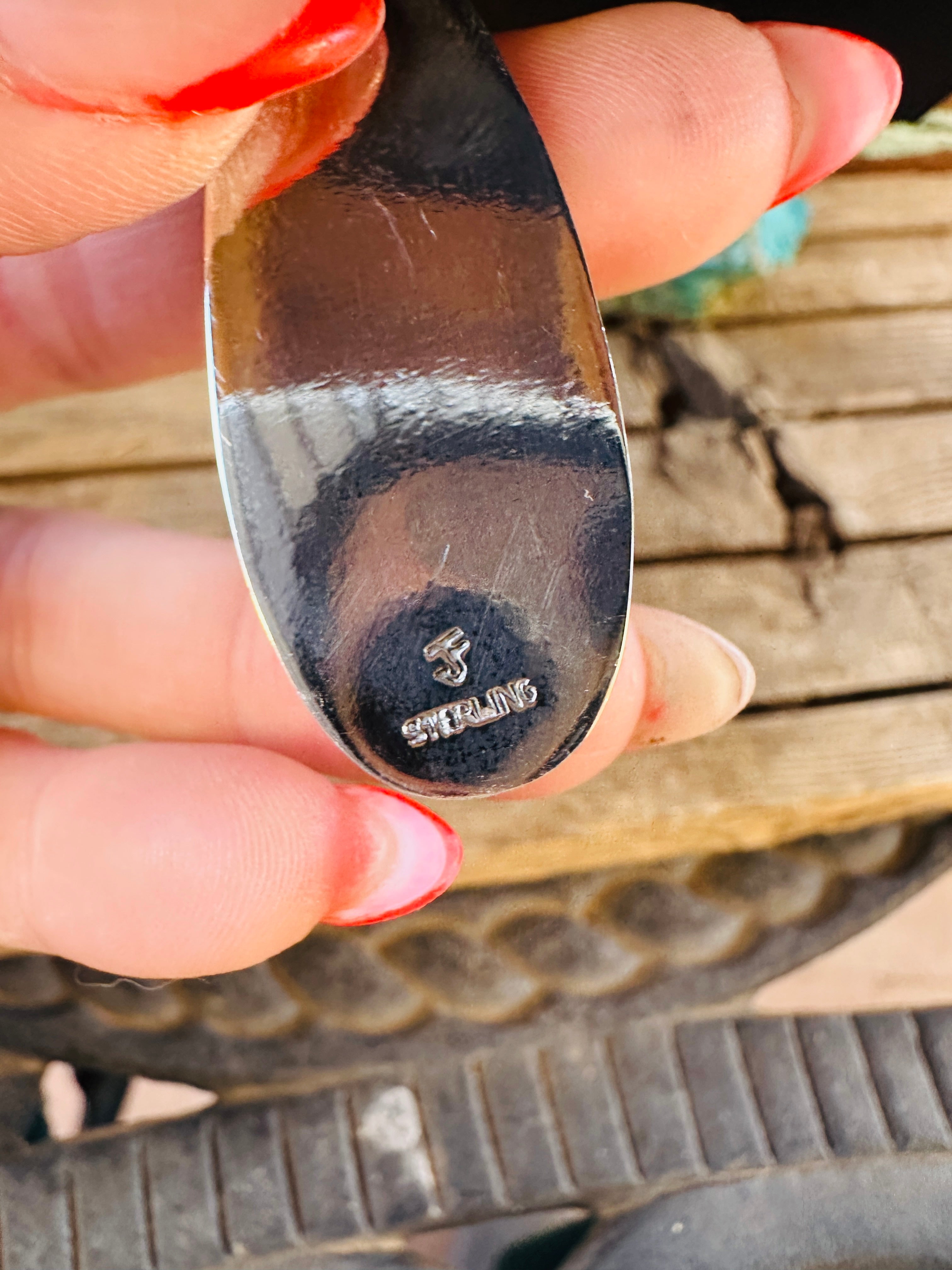 Handcrafted Spiny Oyster, Abalone & Sterling Silver Dangle Earrings by Federico Jimenez