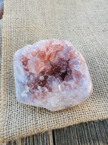 ✨ Nizhoni Crystals ✨  Pink Amethyst Geode Cluster