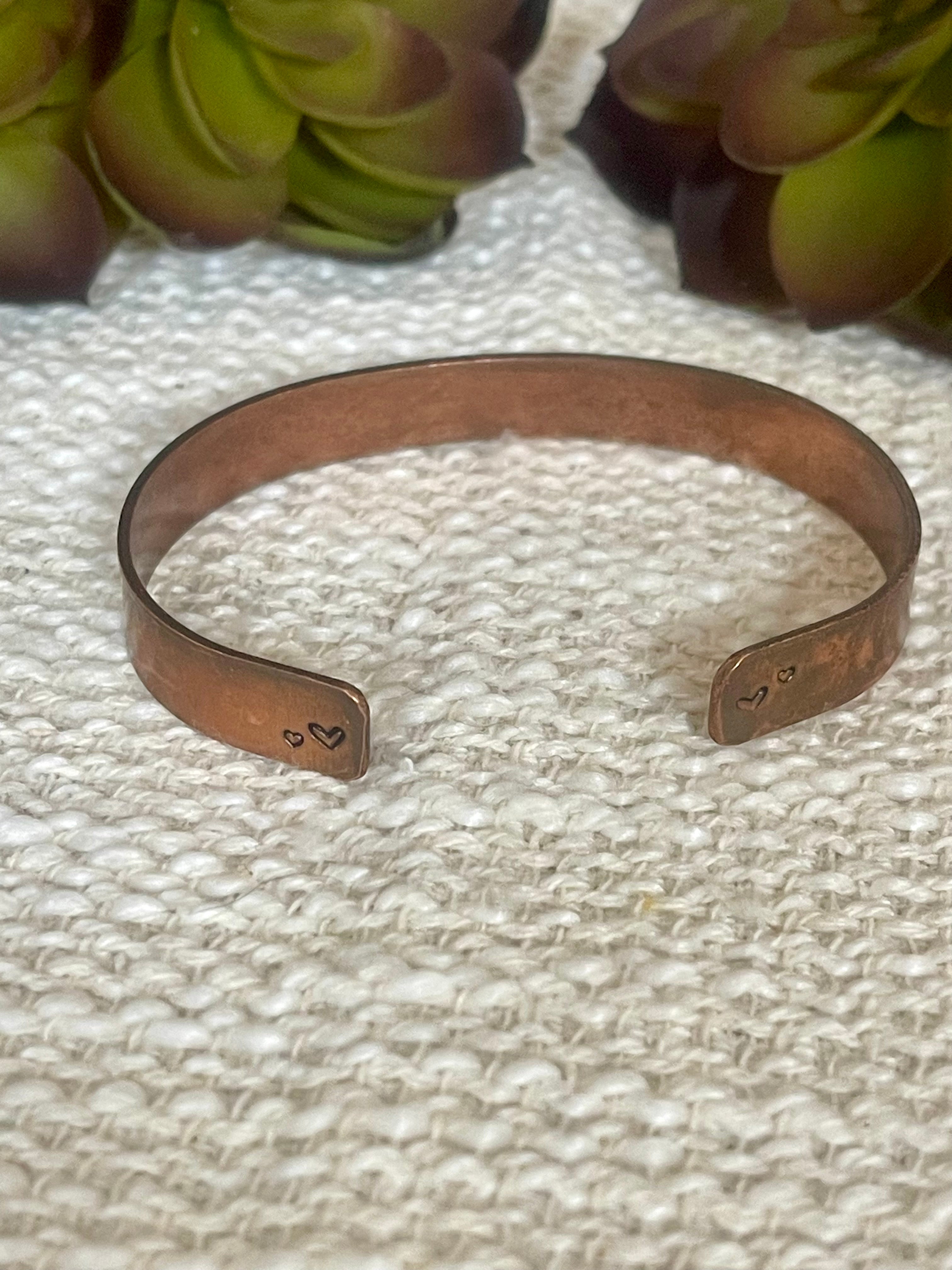 Vintage Handmade Copper Cuff