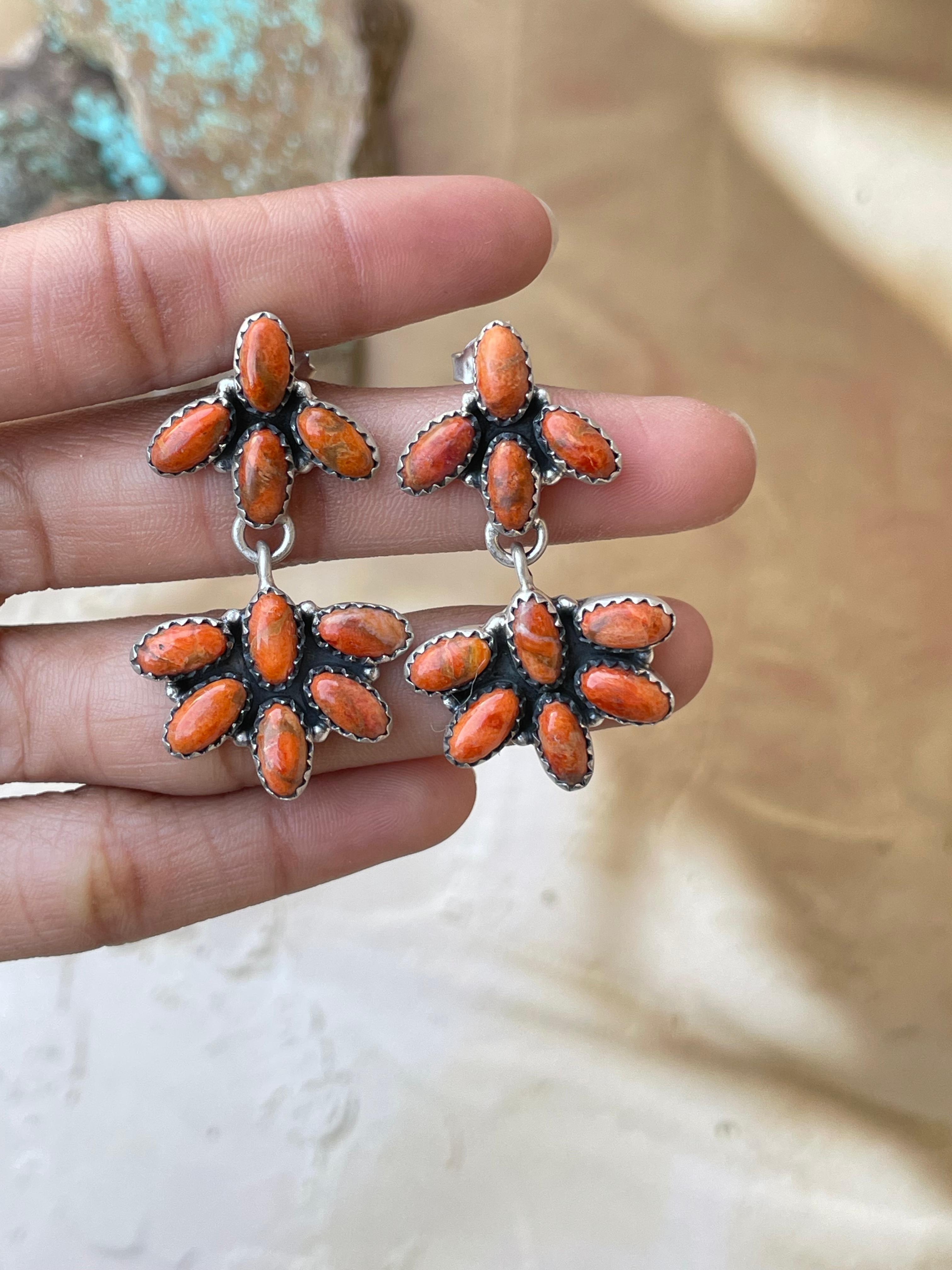 Handmade Sterling Silver Dangle Earring