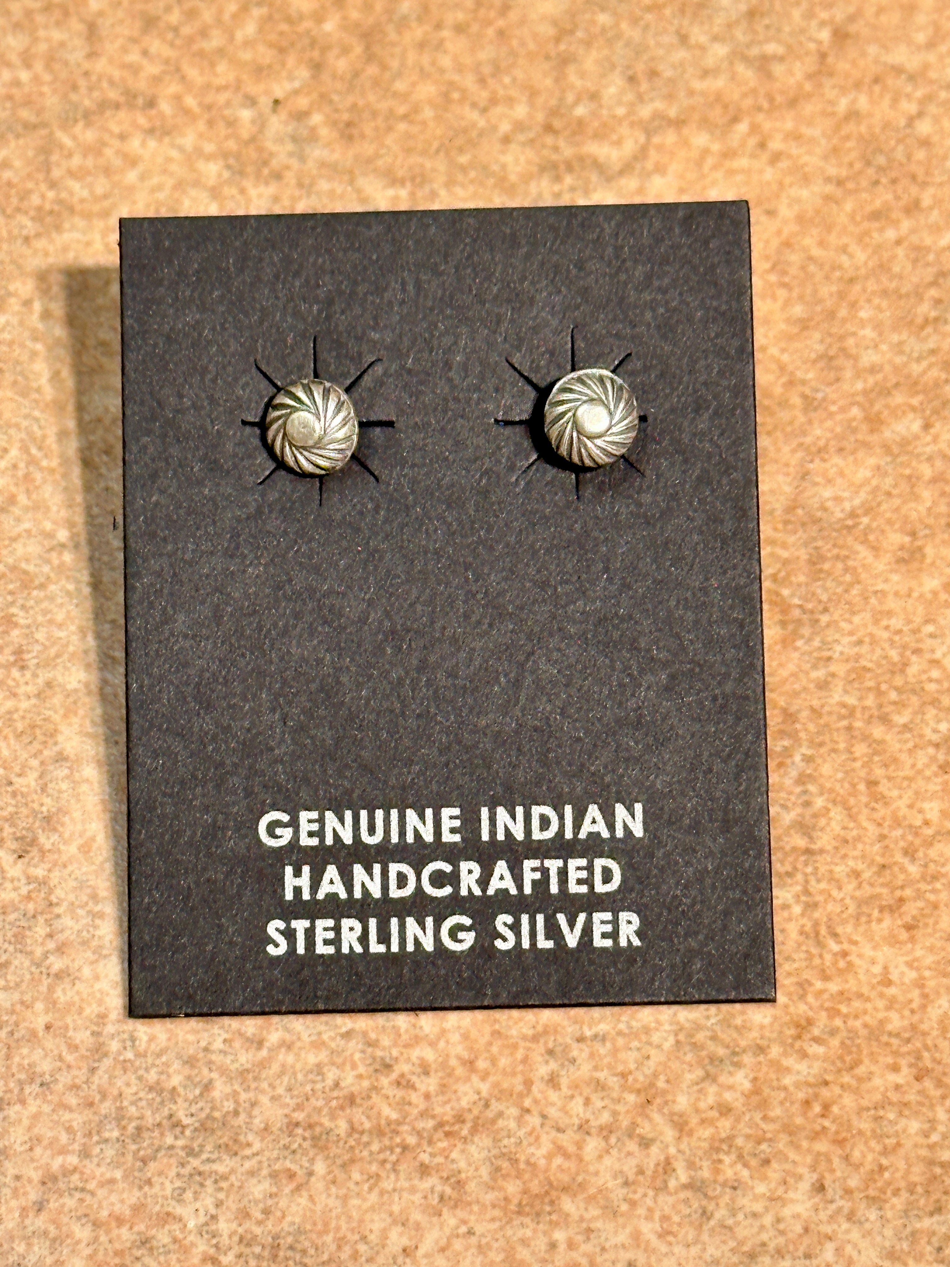 Sterling Silver offers Concho Post Earrings