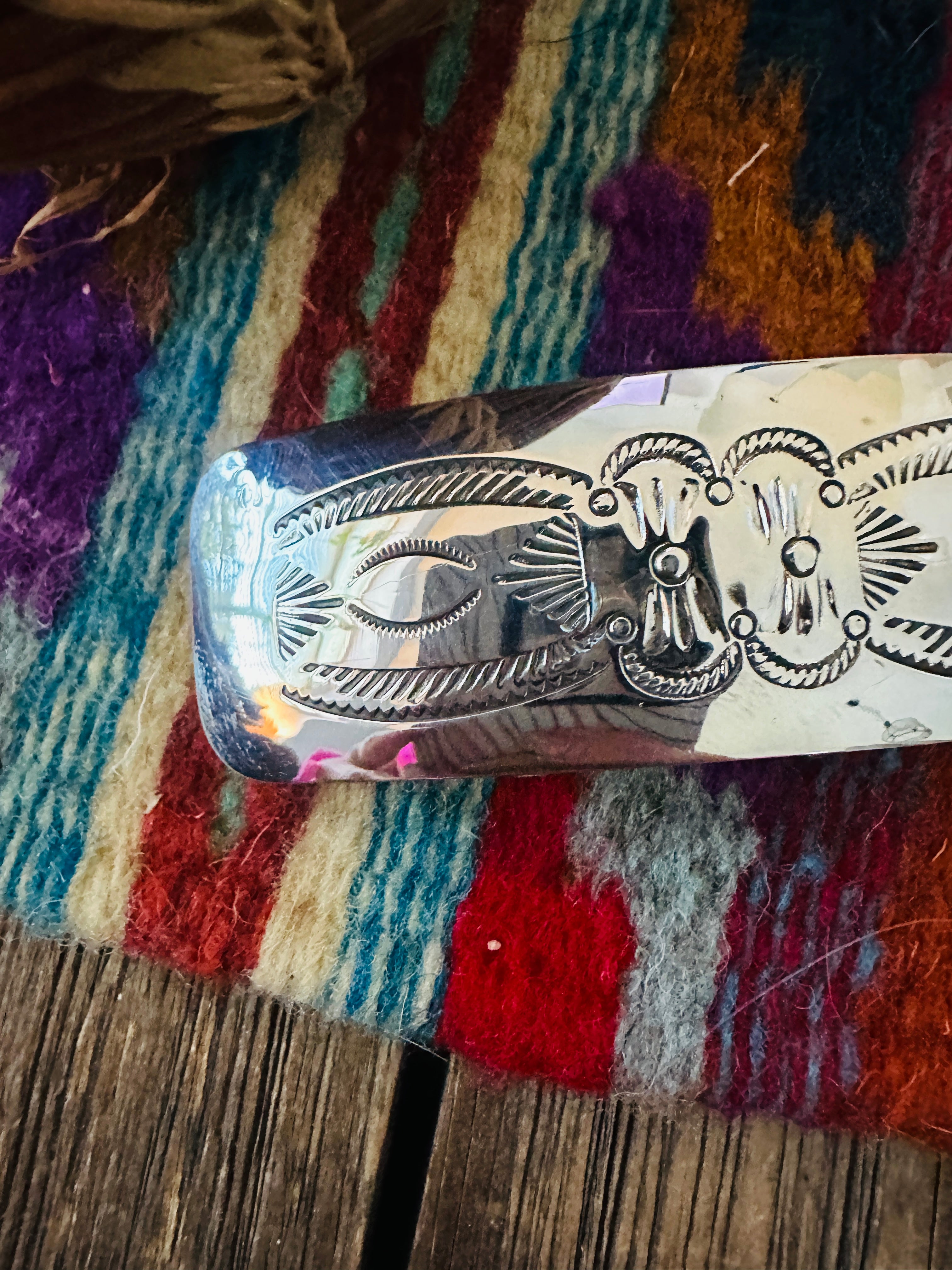 Handcrafted Sterling Silver Hair Barrette