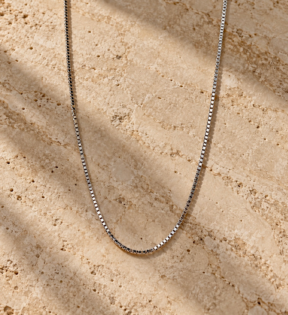 Sterling Silver Venetian Chain 20”
