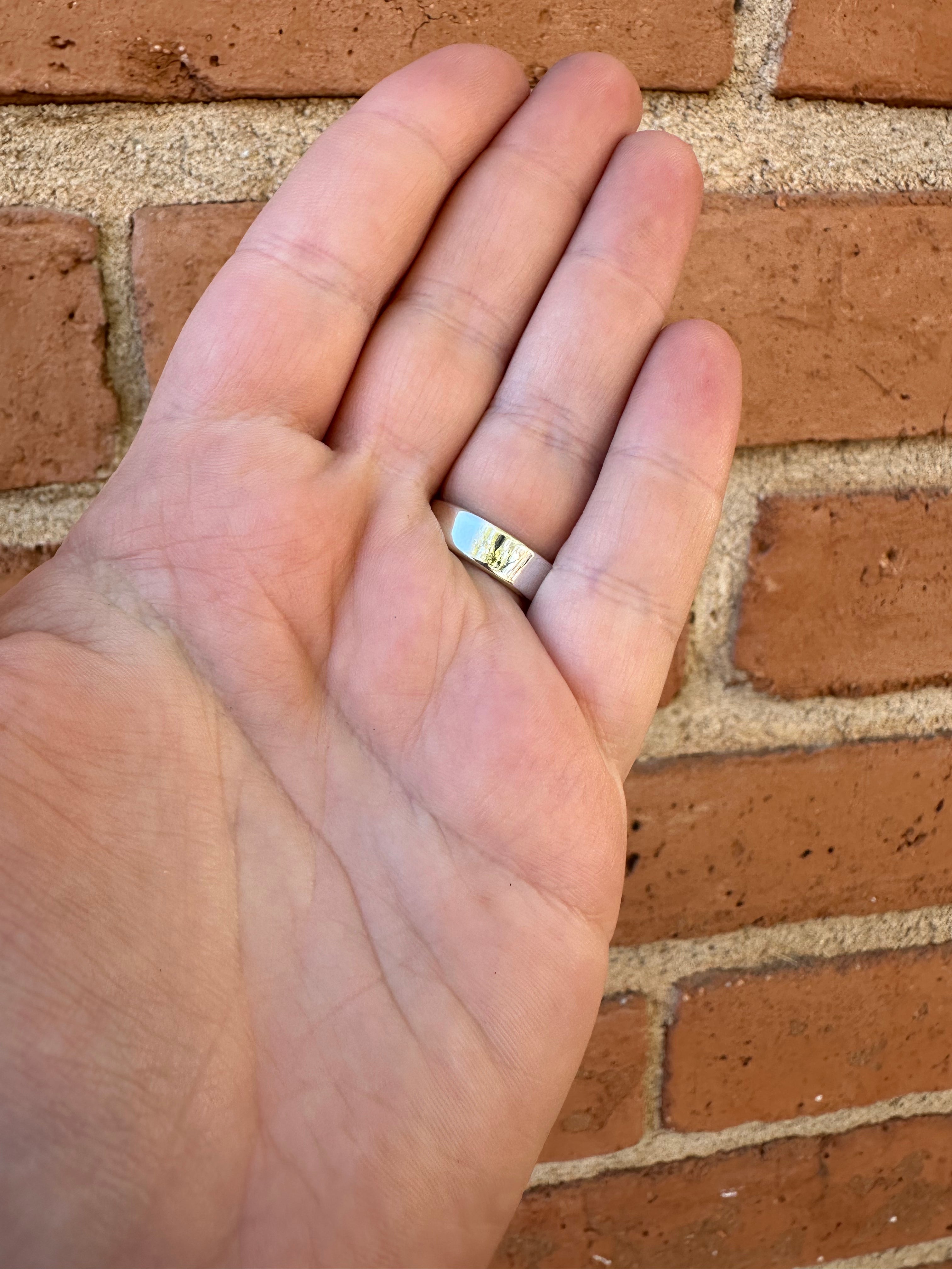 “Bloom Bliss” Handmade Sterling Silver & Turquoise Adjustable Ring Signed Nizhoni