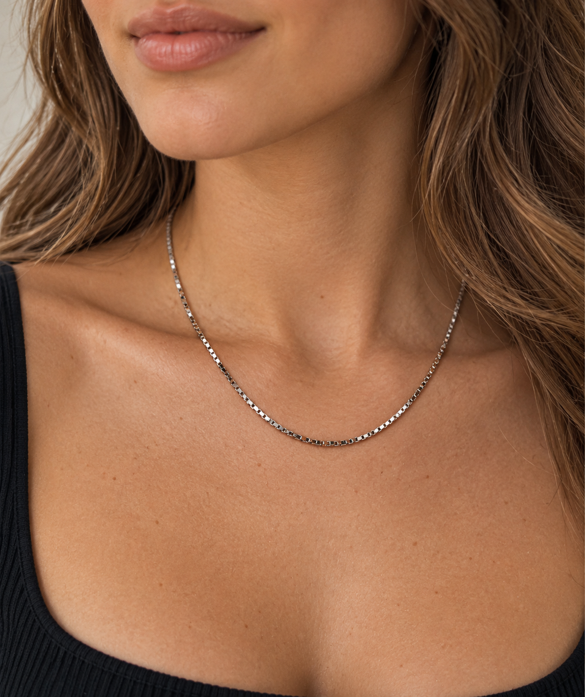 Sterling Silver Venetian Chain 20”