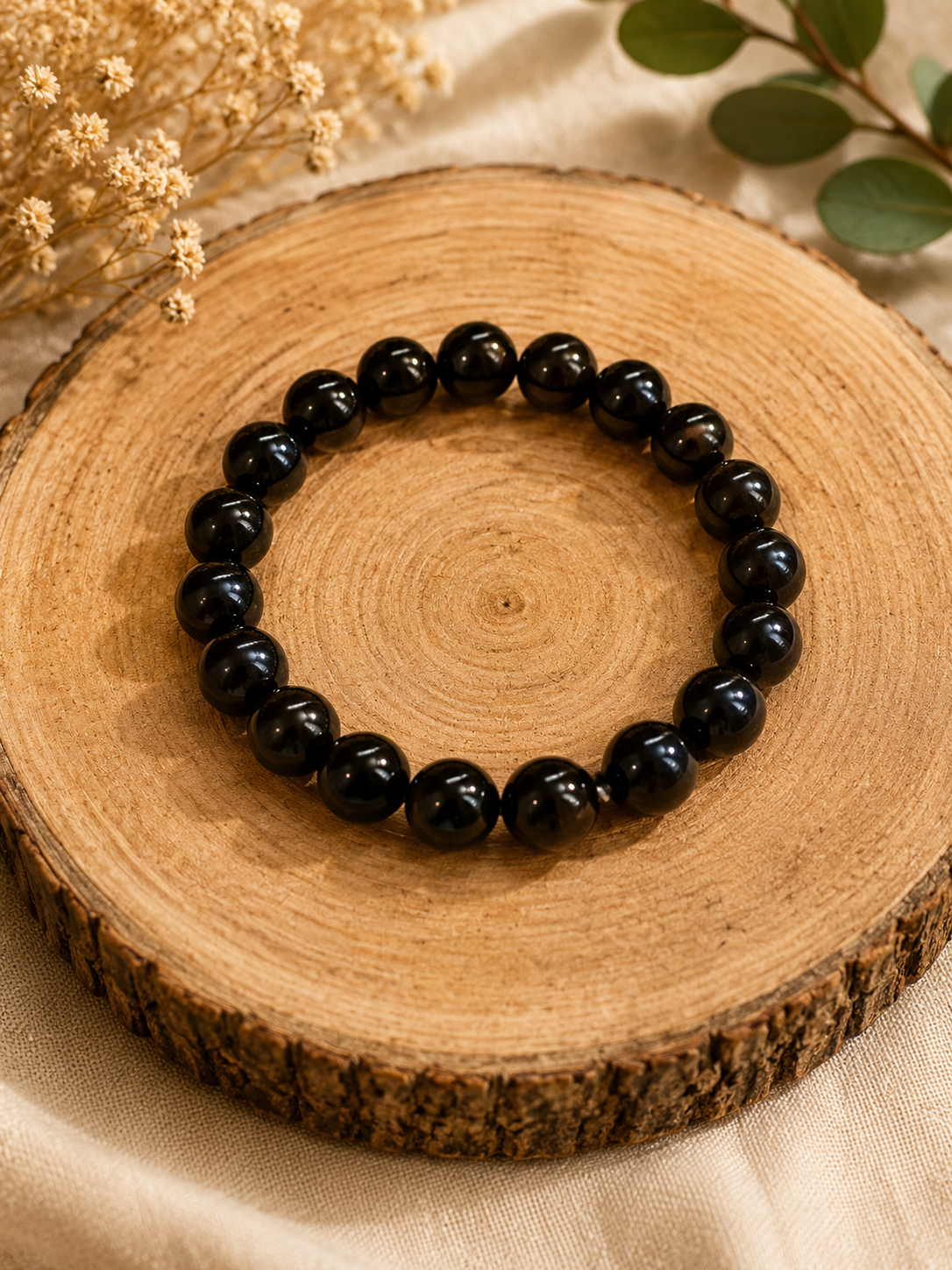 Black Tourmaline 10mm Bracelet