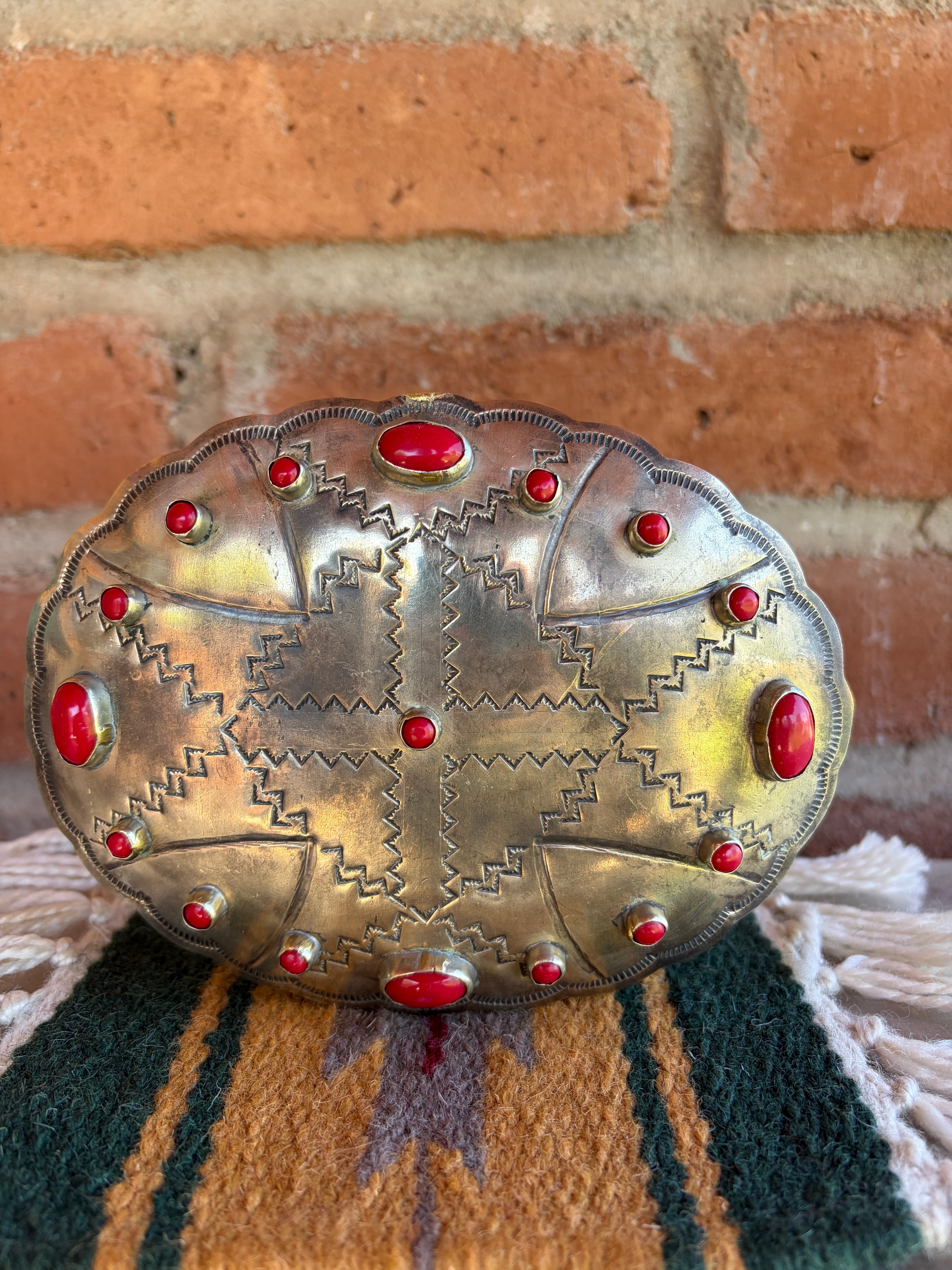 Handmade German Silver Trinket Box