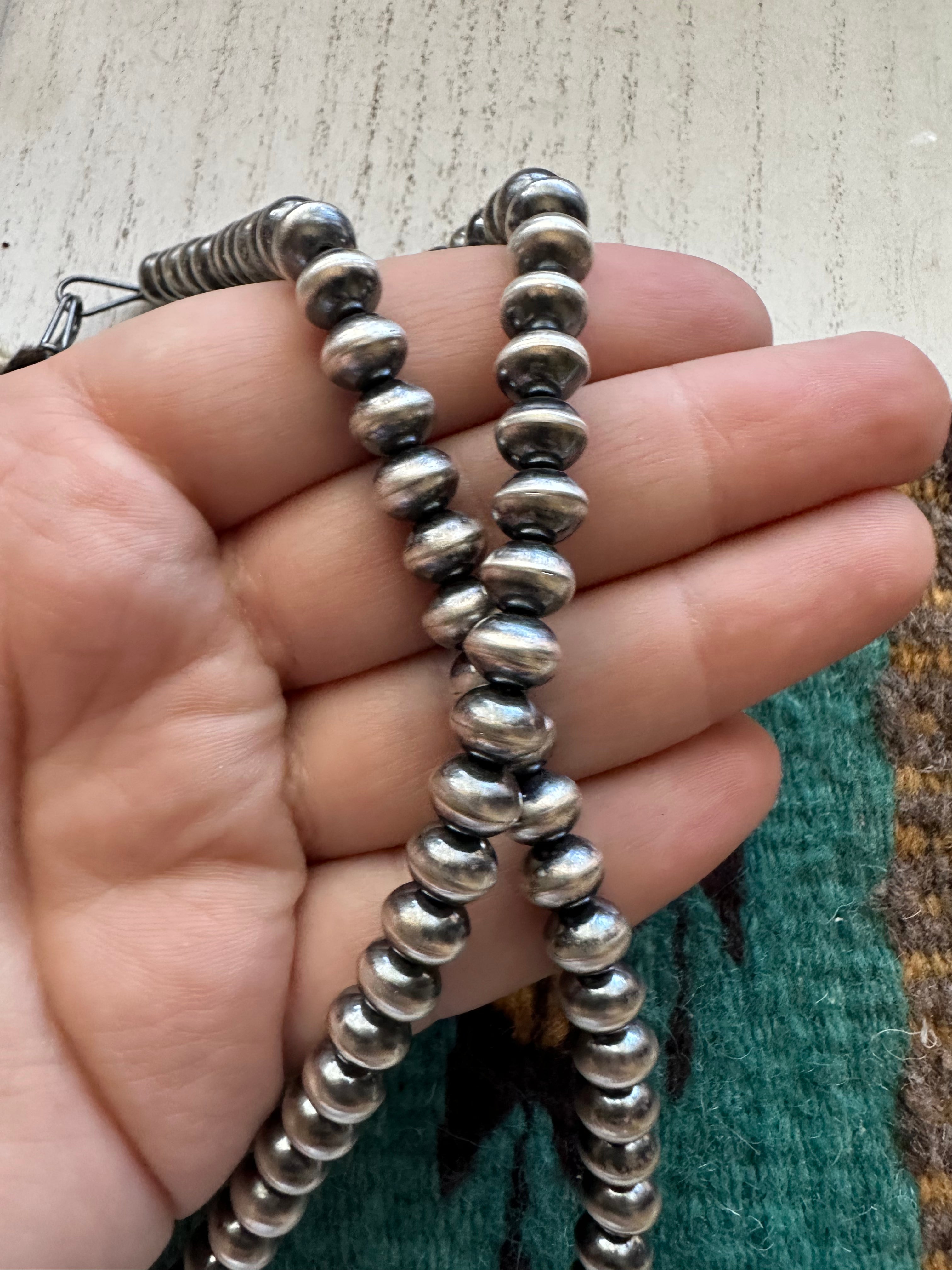 Handmade Navajo 6mm Navajo Beads