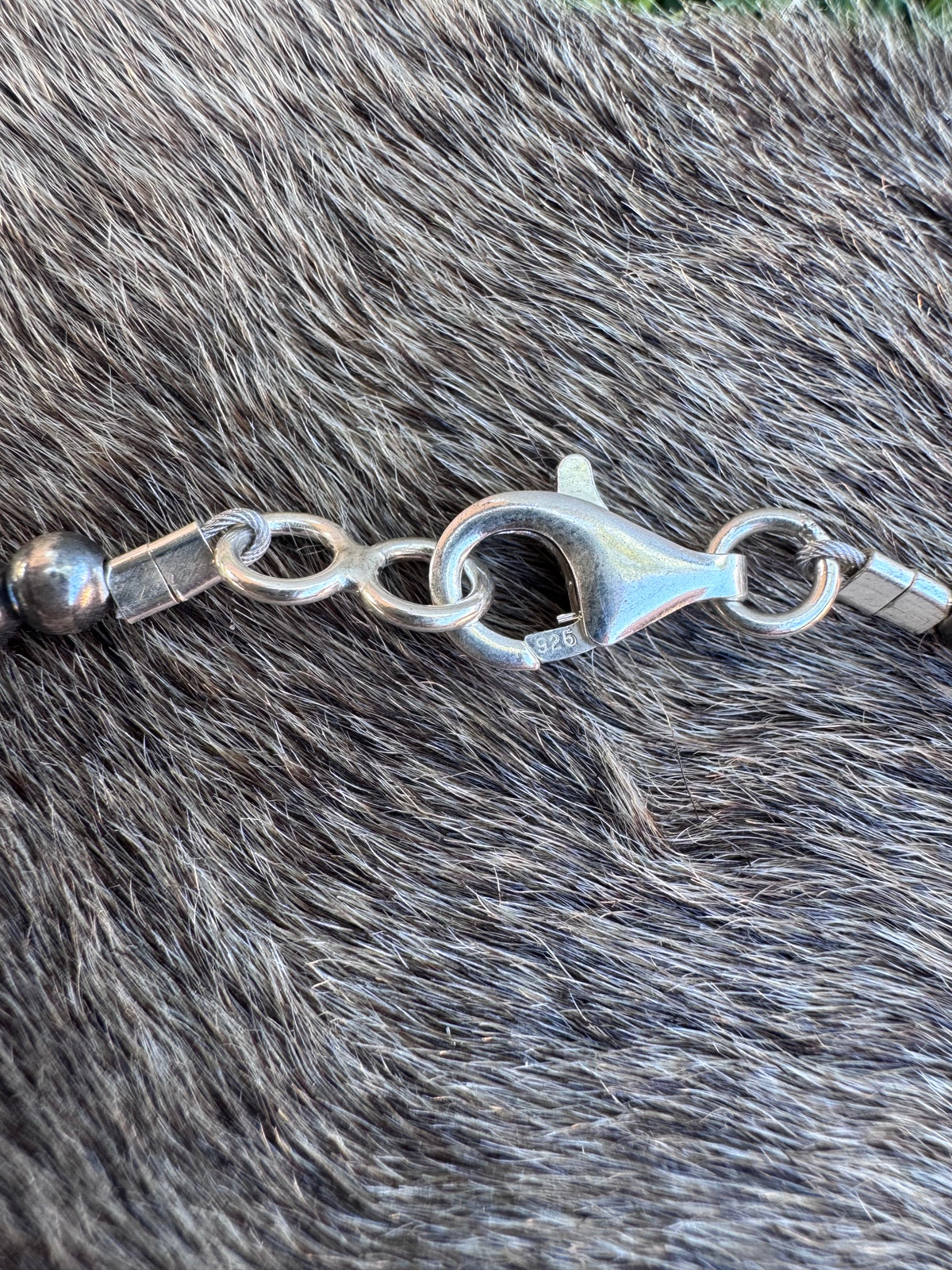 Handcrafted Sterling Silver Pearl 4-8mm Beaded Necklace