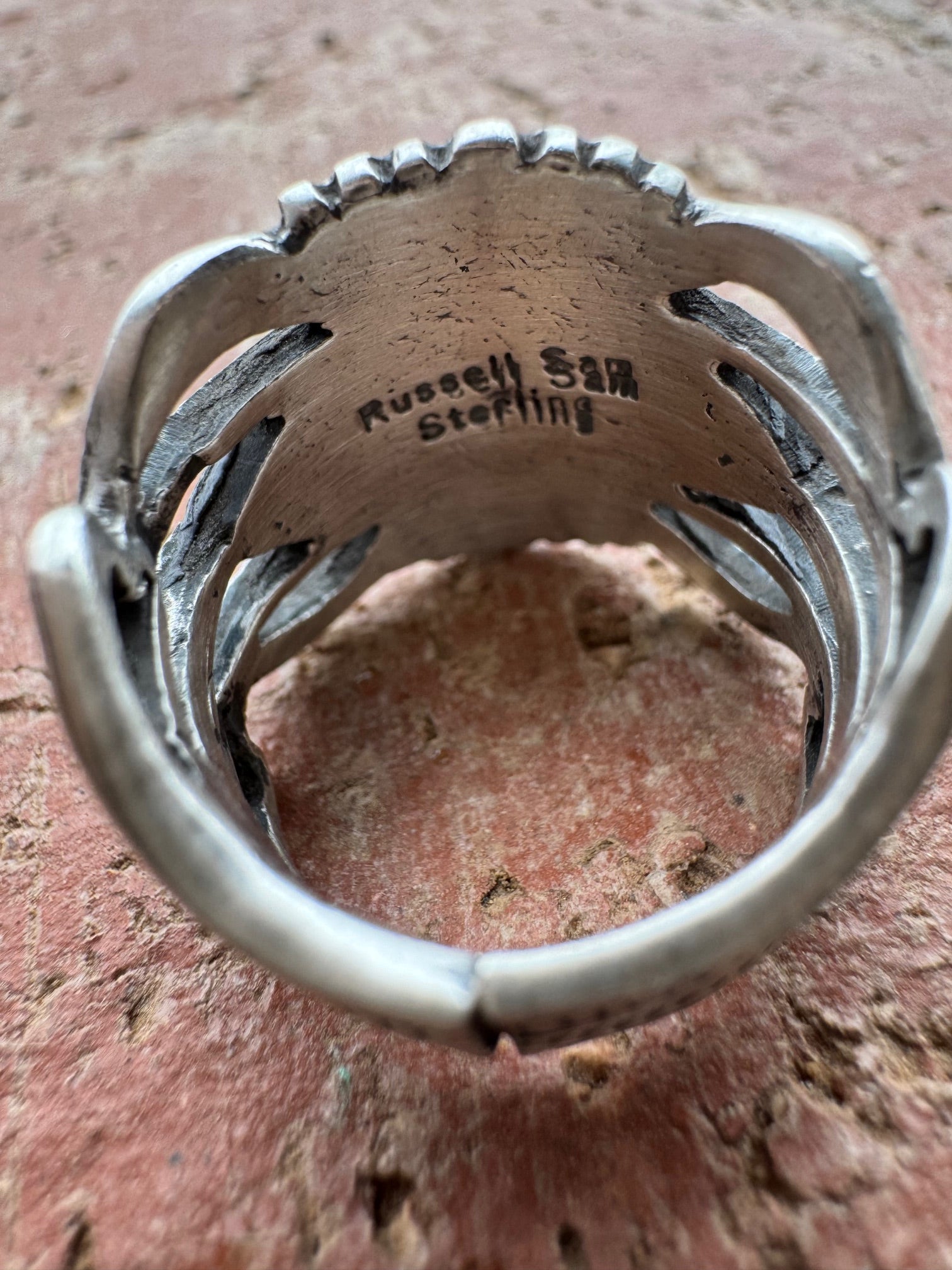 Handcrafted Sonoran Mountain Turquoise & Sterling Silver Ring