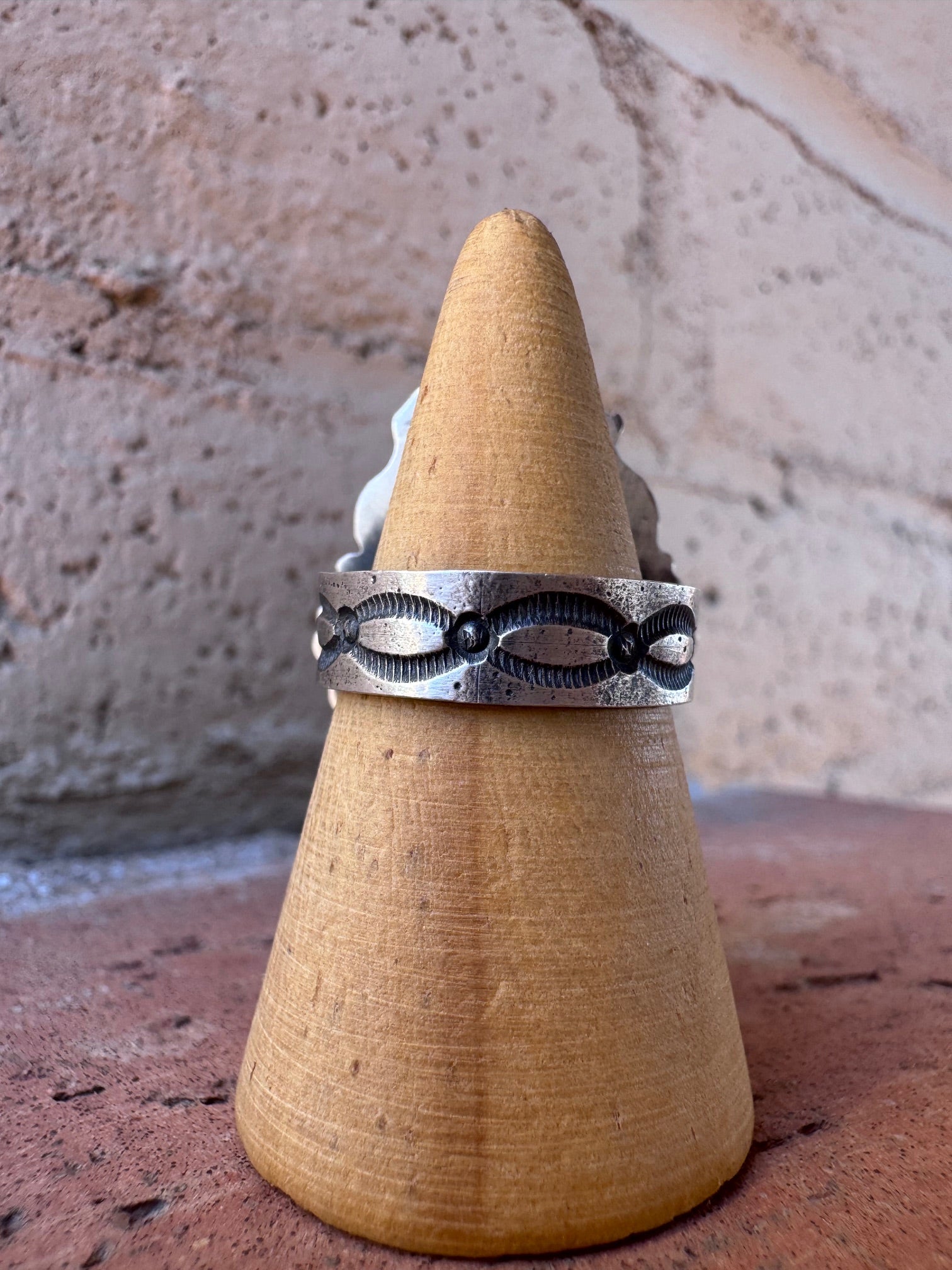 Handcrafted Queen Pink Conch & Sterling Silver Adjustable Statement Ring by Kevin Billah