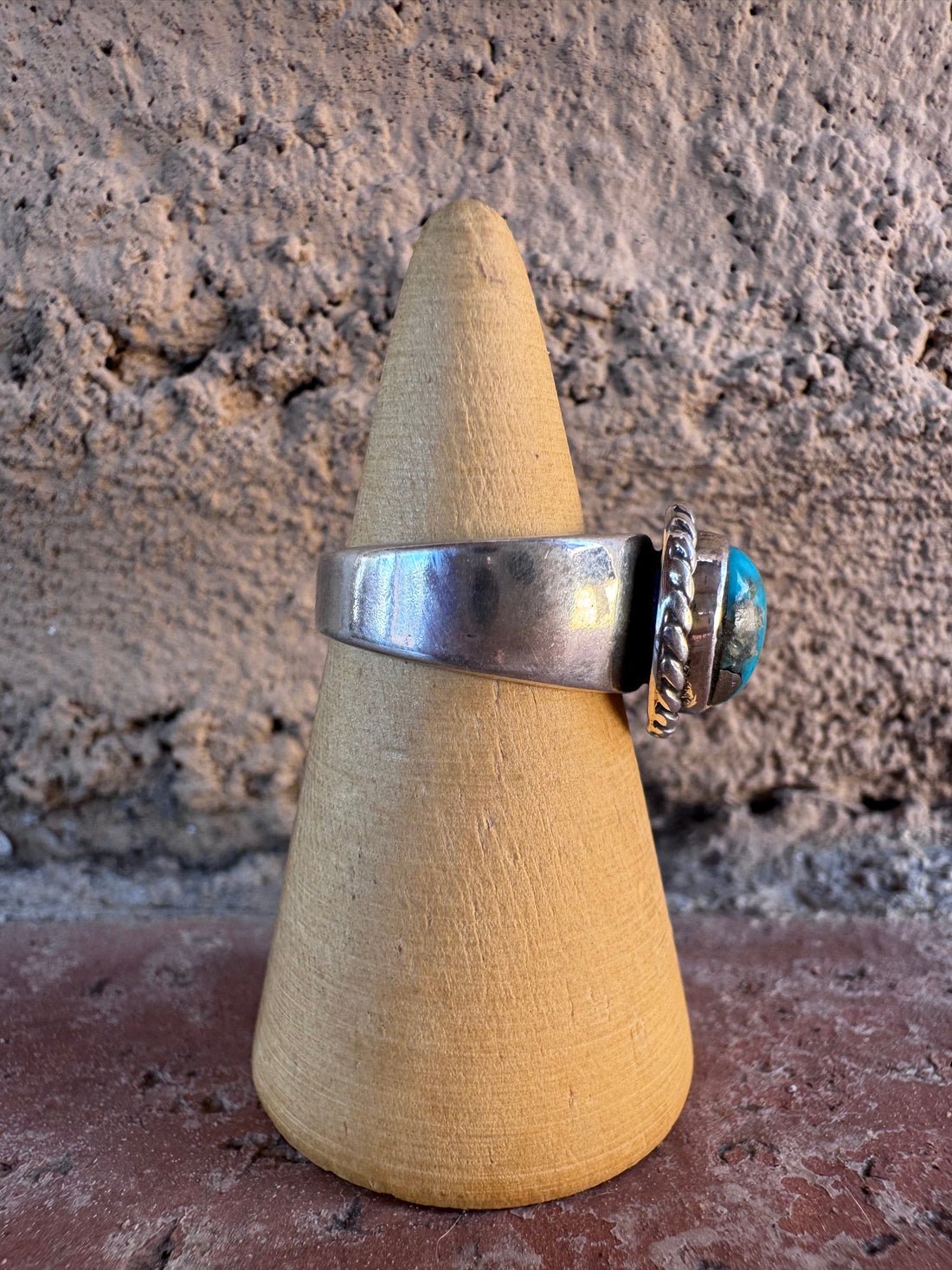 Handcrafted Sterling Silver & Turquoise Ring