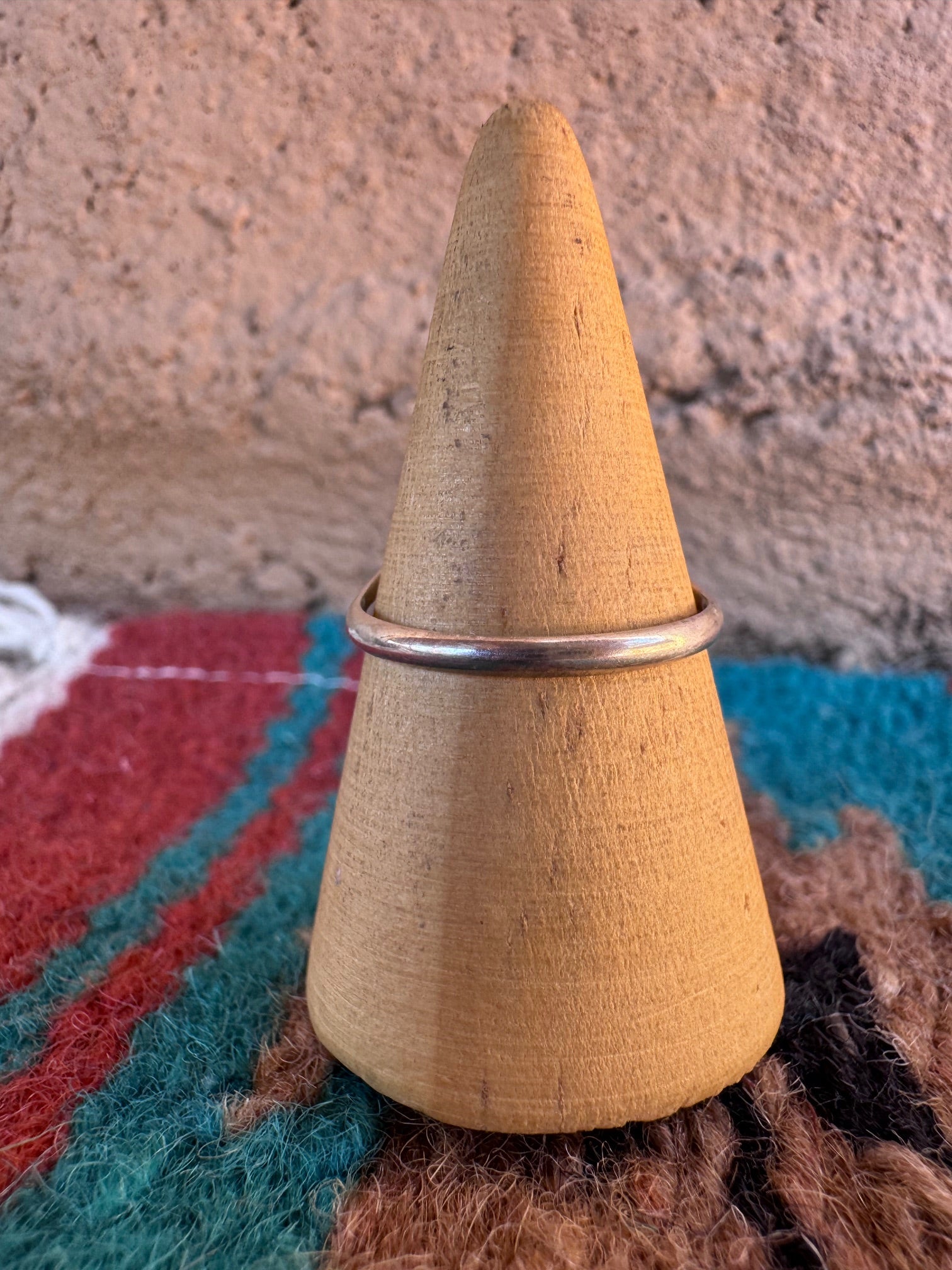 Handcrafted Amethyst Flower Sterling Silver Ring Size 9.5