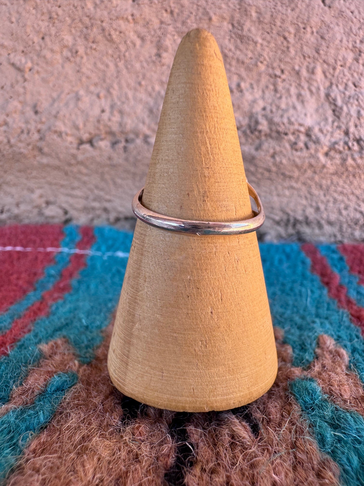 Handcrafted Turquoise Flower Sterling Silver Ring