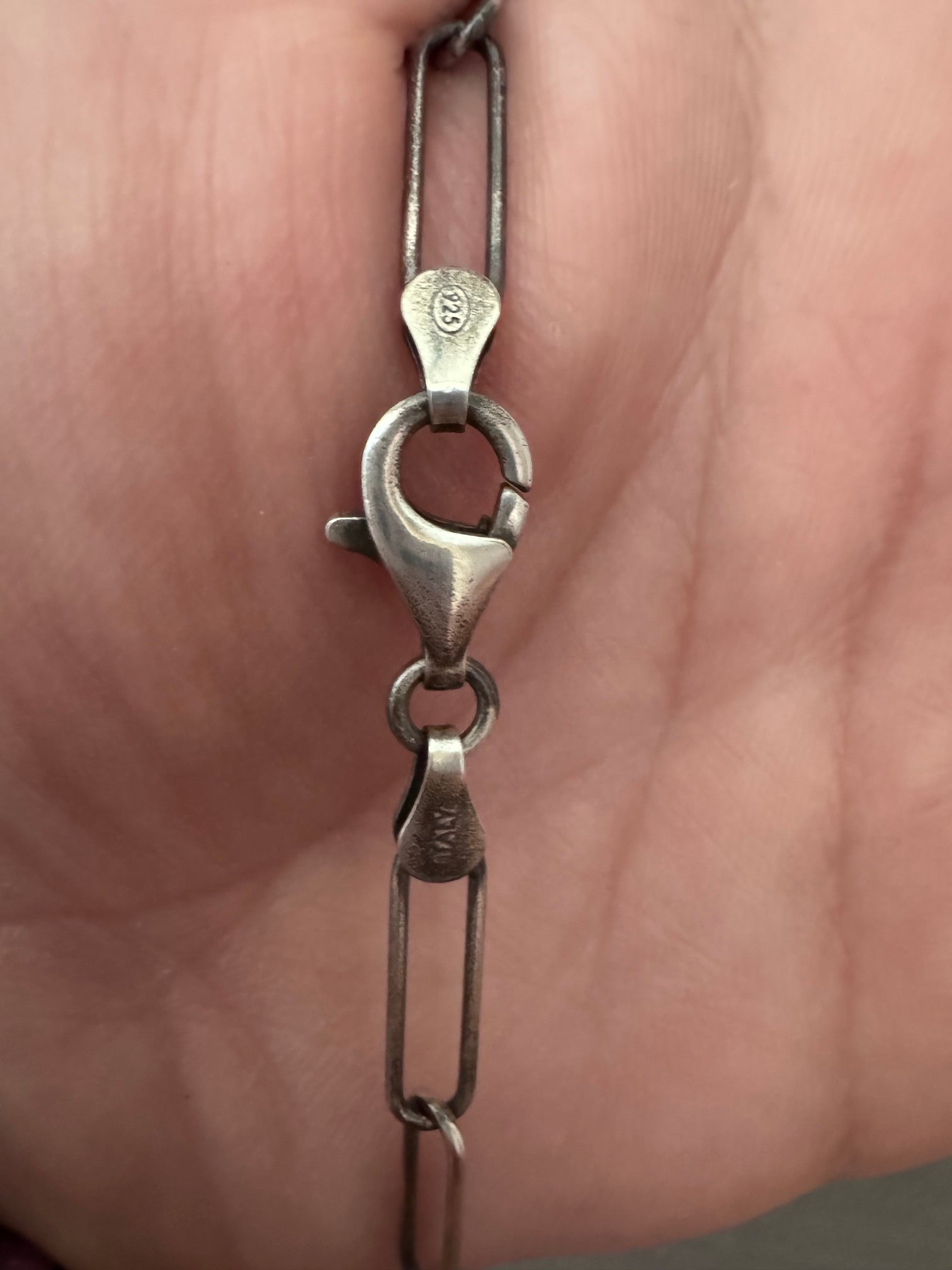 Handmade Sterling Silver & White Water, Carico Lake, Fox Turquoise Bar 19.5" Necklace by Roaming Buffalo