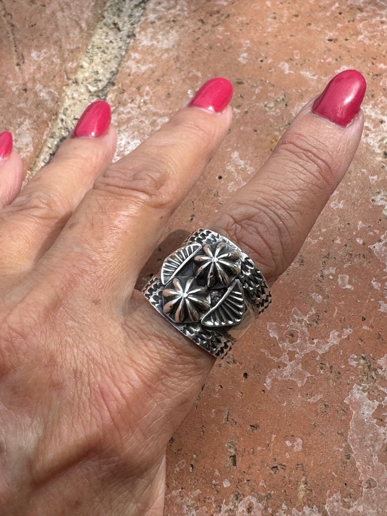 Handcrafted Sterling Silver Star Ring by Sunshine Reeves