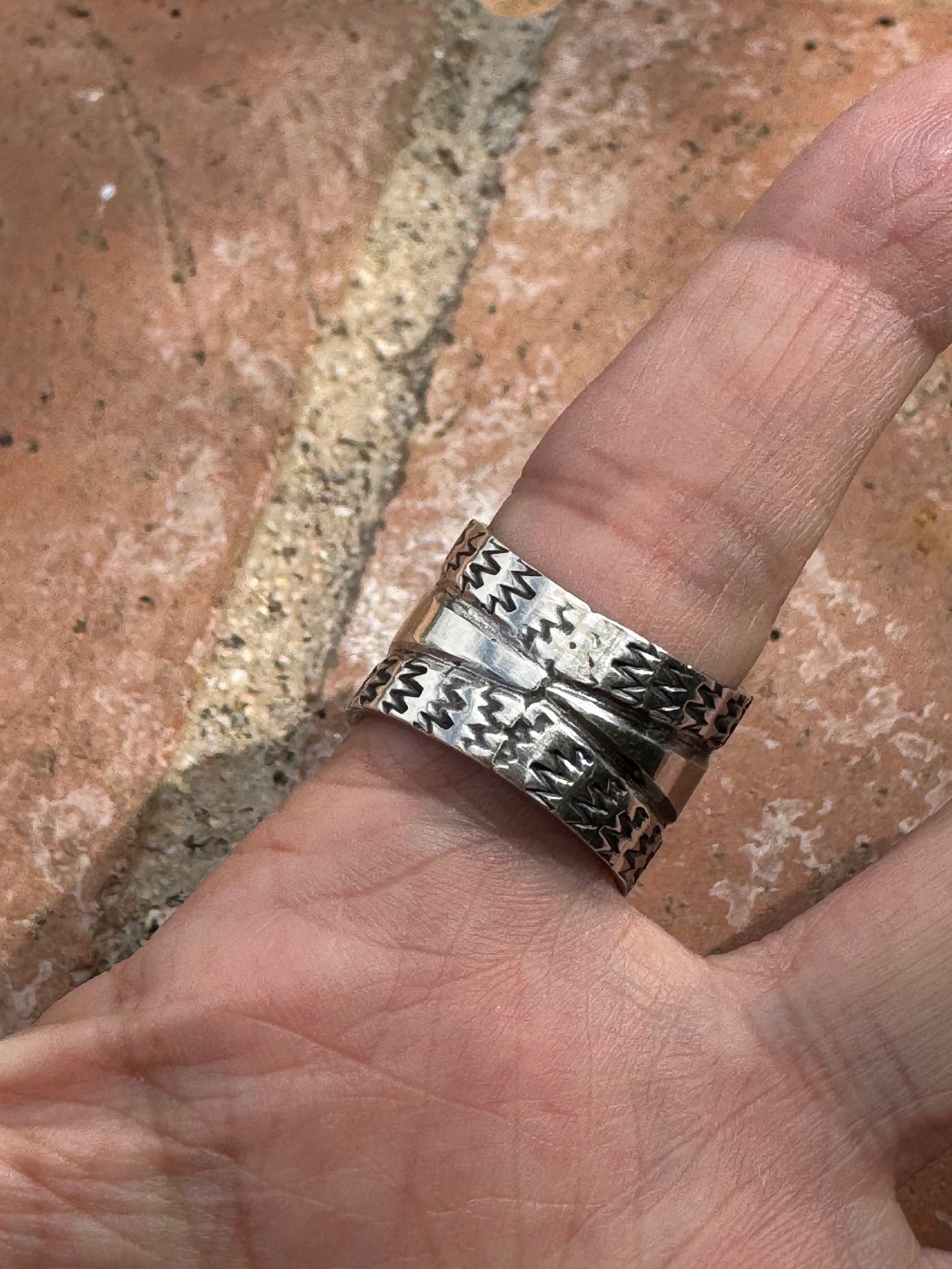 Handcrafted Sterling Silver Star Ring by Sunshine Reeves