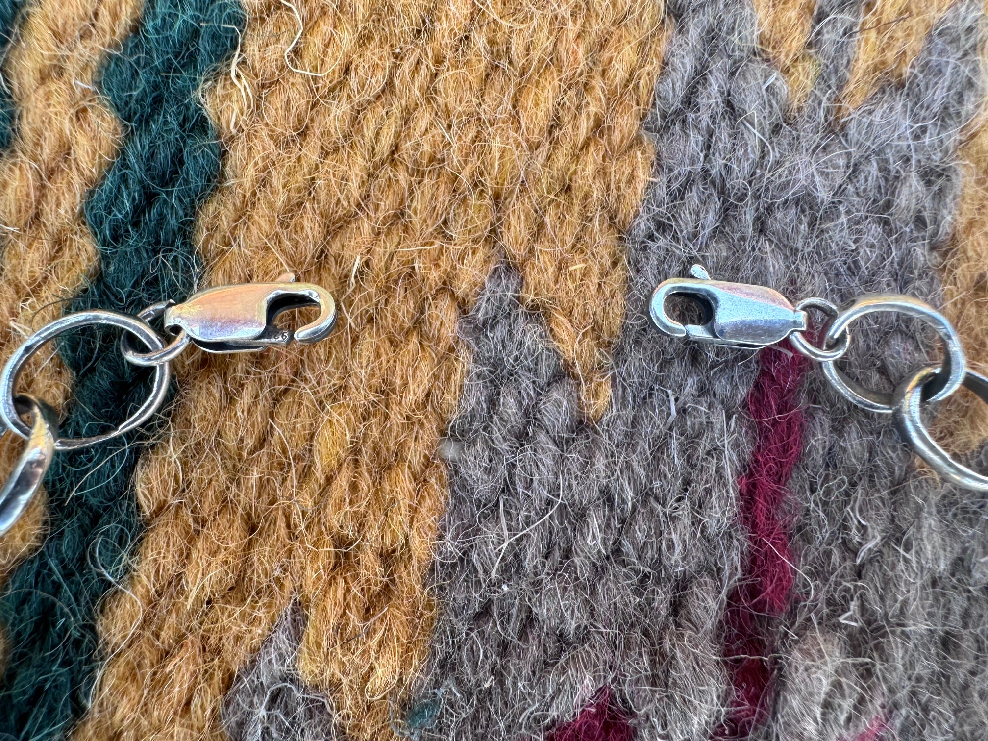 Handmade Sterling Silver Chain Hat Band