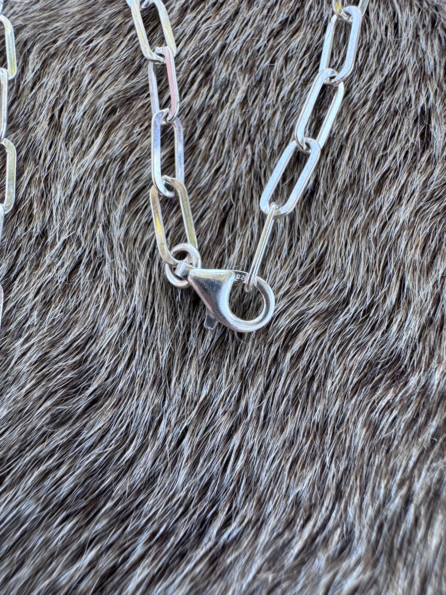 Handmade Sterling Silver Spiny Oyster & Lavender Jade Beaded Necklace by Roaming Buffalo