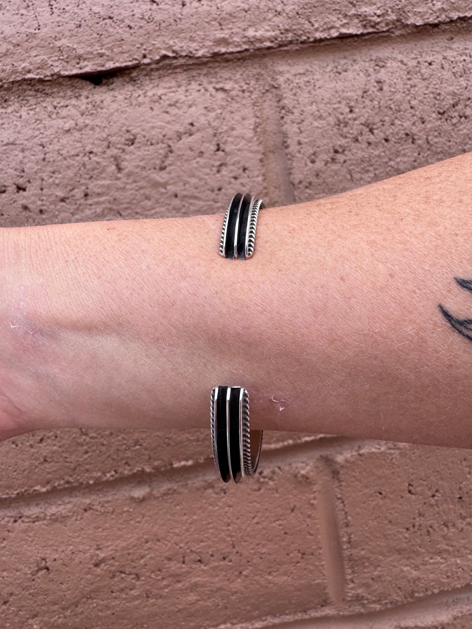 Handcrafted Sterling Silver & Turquoise Cuff Bracelet