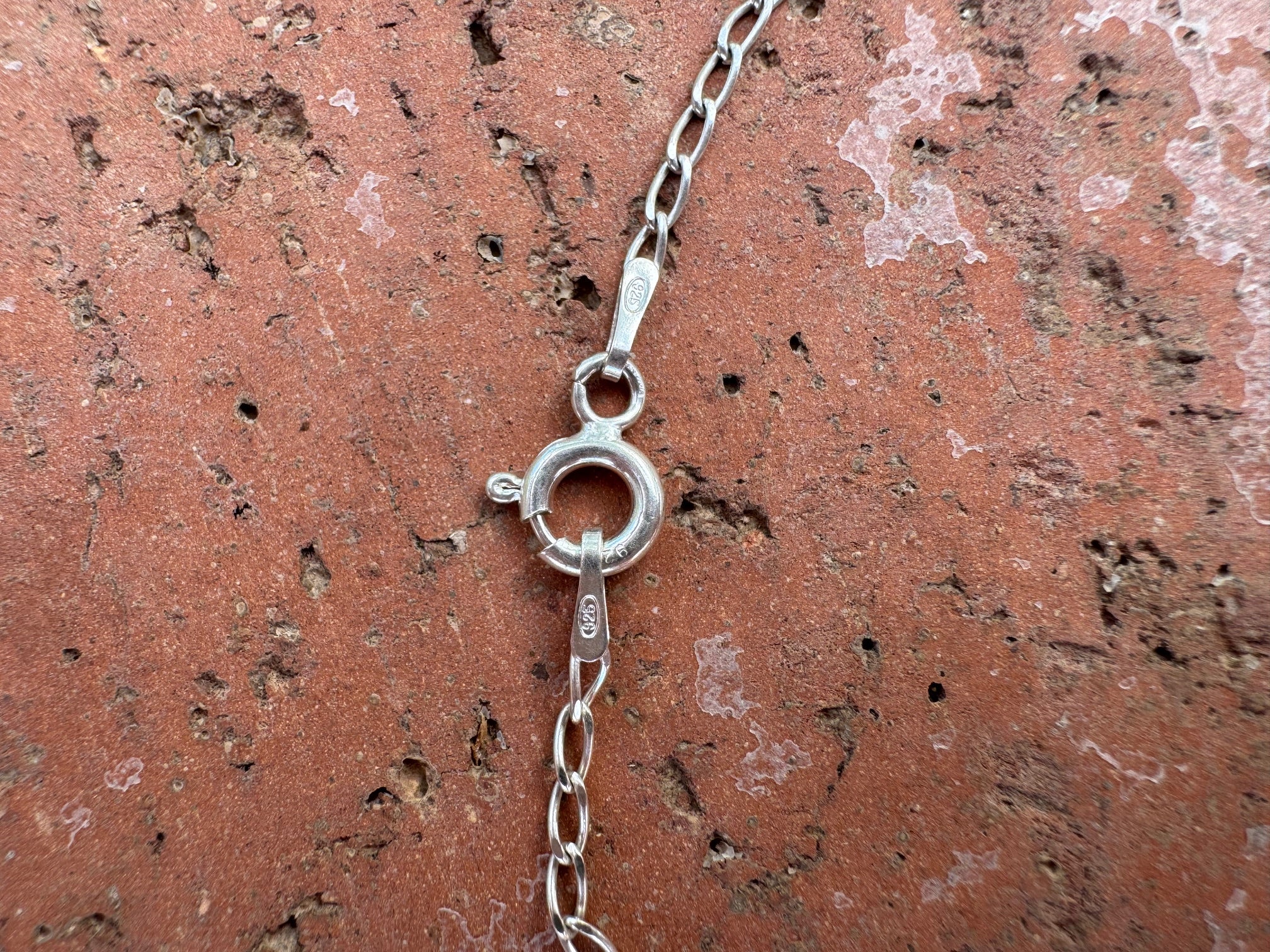 Handcrafted Sterling Silver 4-8mm Beaded Necklace 20