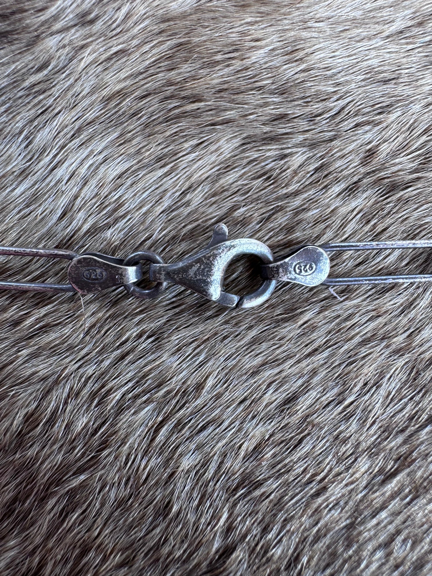 Handmade Sterling Silver & Mixed Media Turquoise Butterfly 20" Necklace by Roaming Buffalo