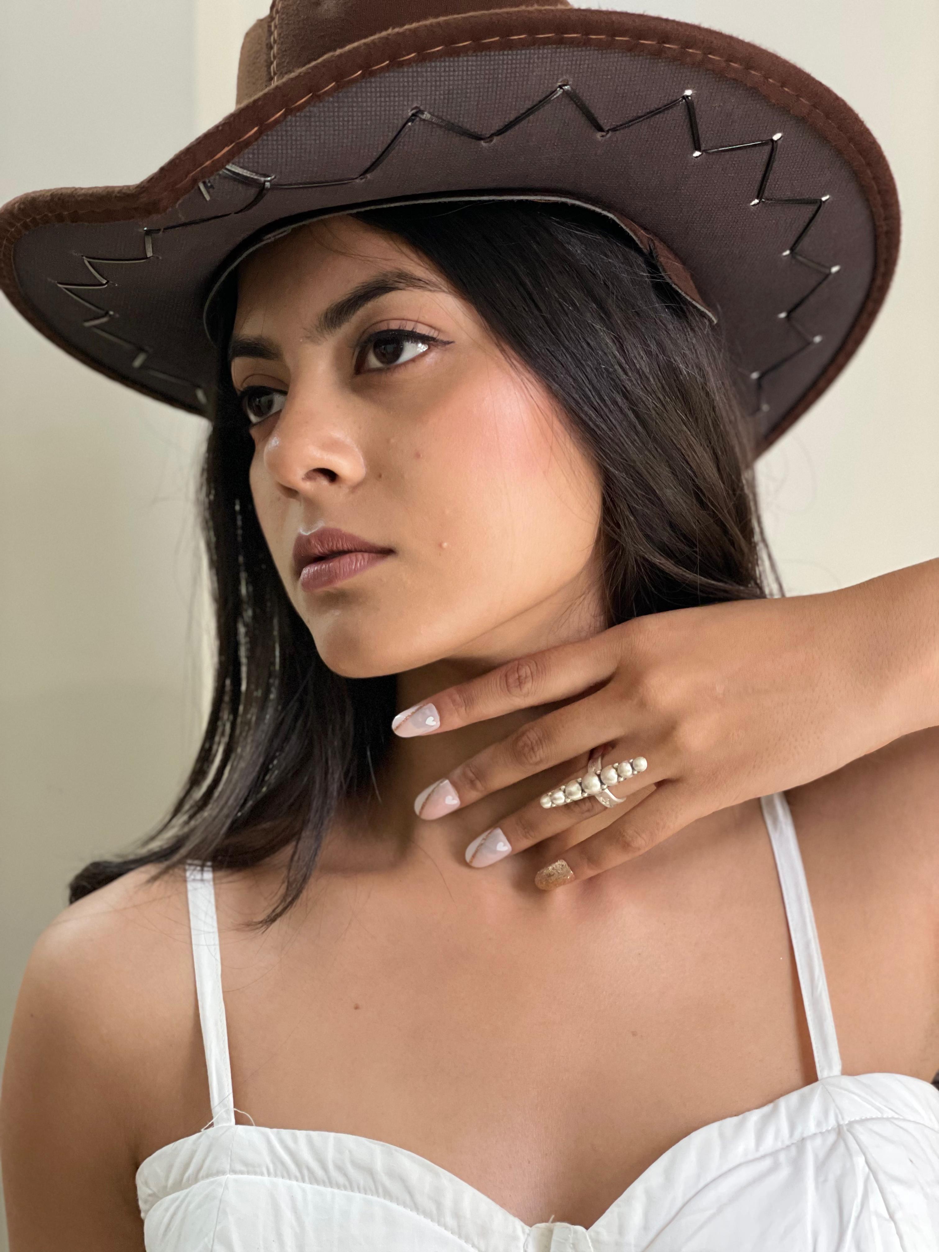 Handmade Sterling Silver Adjustable Ring With Signed Nizhoni