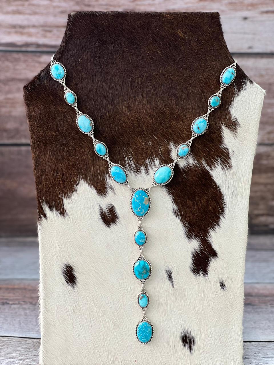 Handmade Sterling Silver Sierra Bella Necklace "Signed Nizhoni"