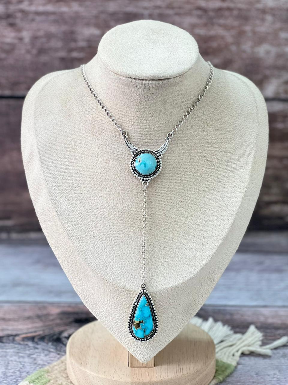 Handmade Sterling Silver Sierra Bella Necklace "Signed Nizhoni"