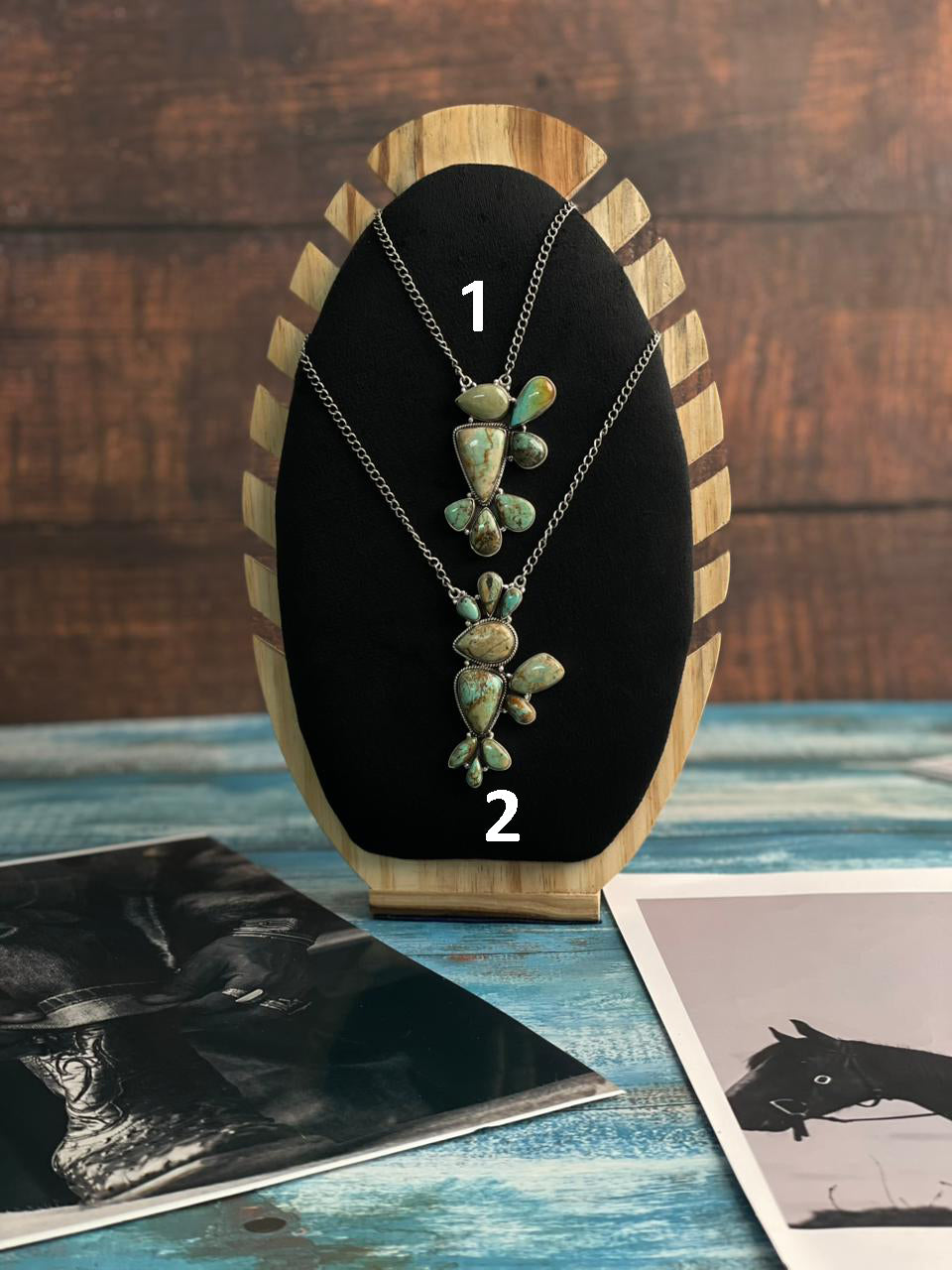 Handmade Sterling Silver Baja Turquoise Collection: Necklace "Signed Nizhoni"