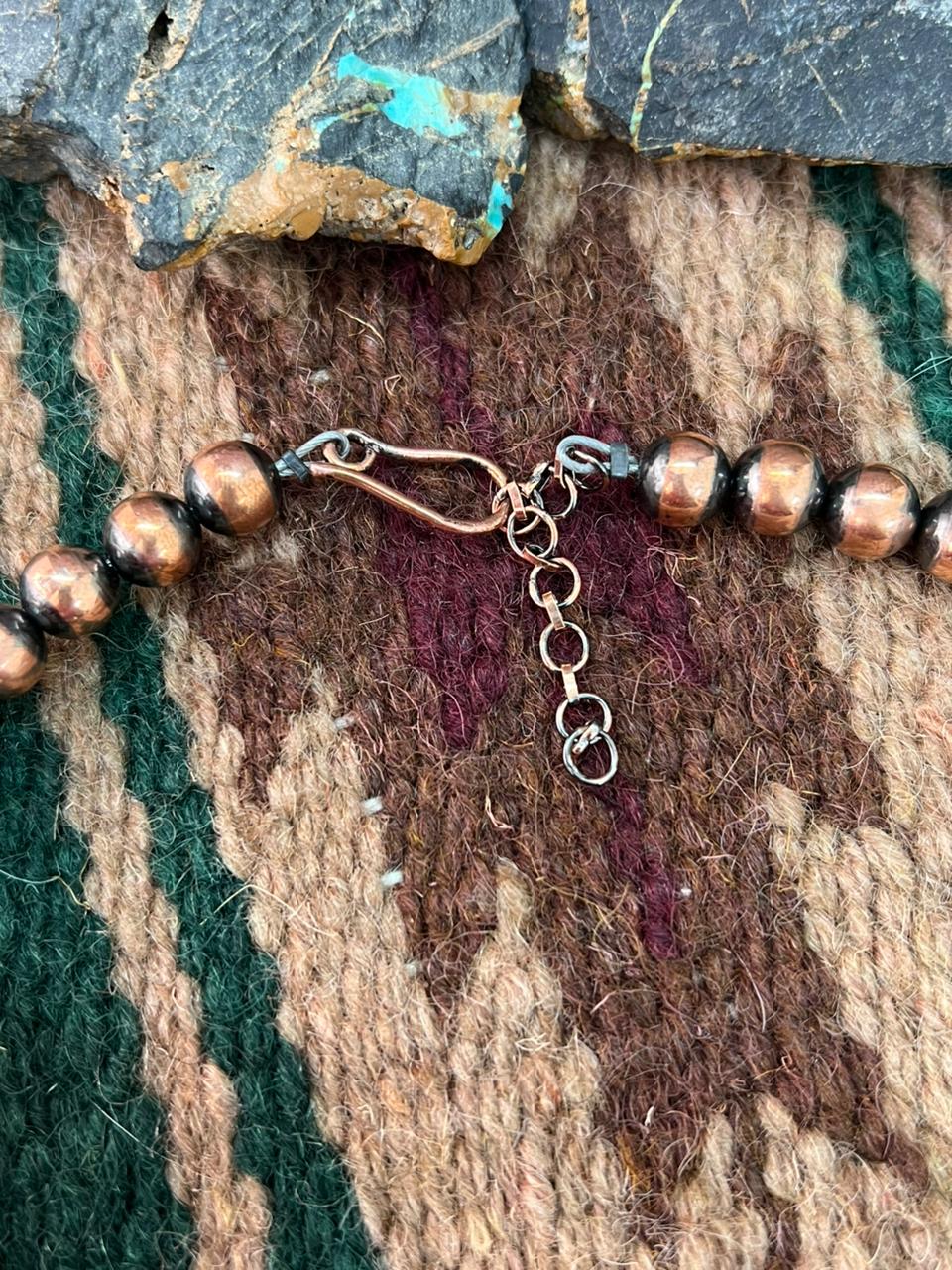 Handmade Nizhoni Copper Beads Necklace