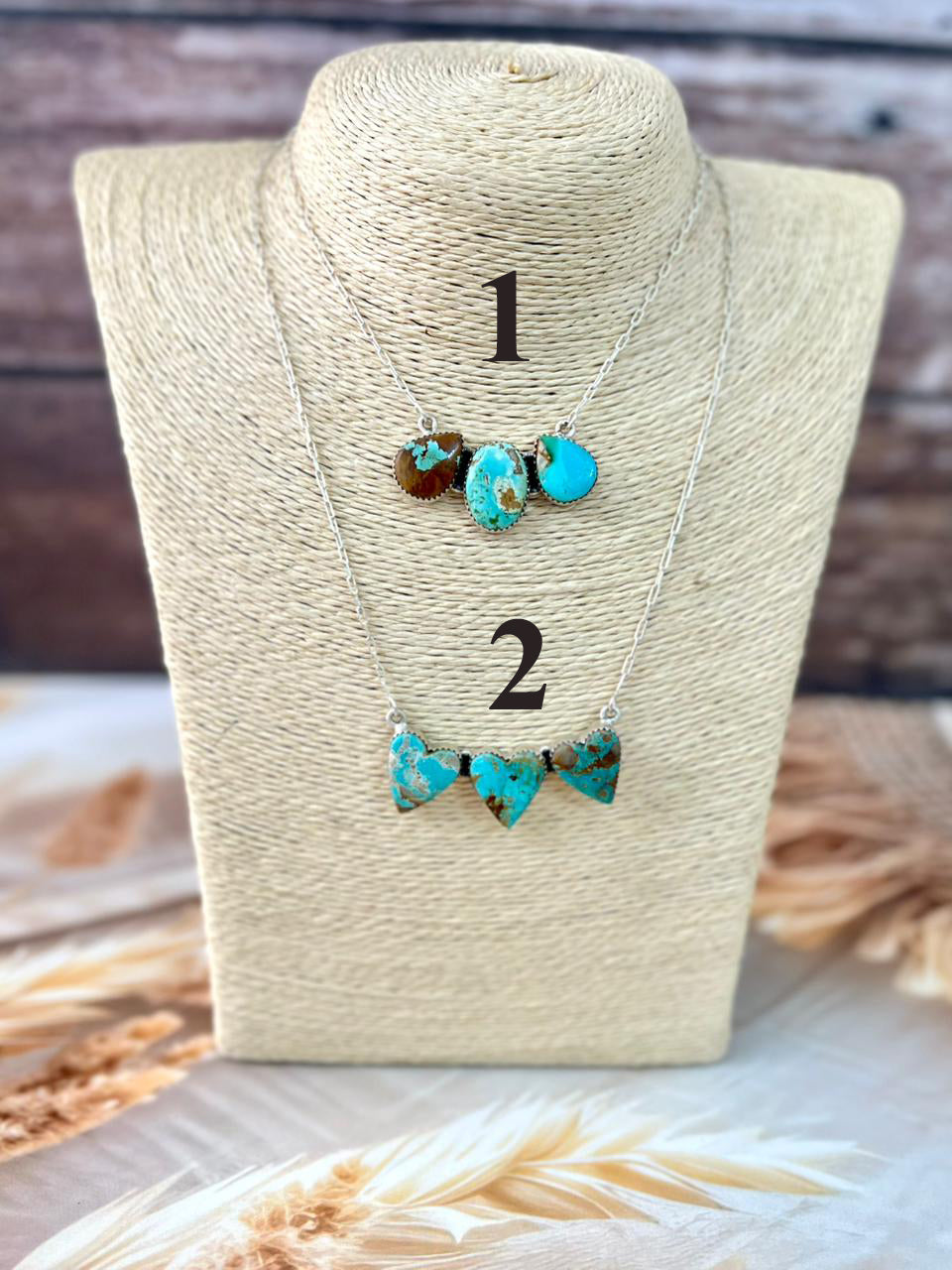 Handmade Sterling Silver Royston Turquoise Necklace "Signed Nizhoni"
