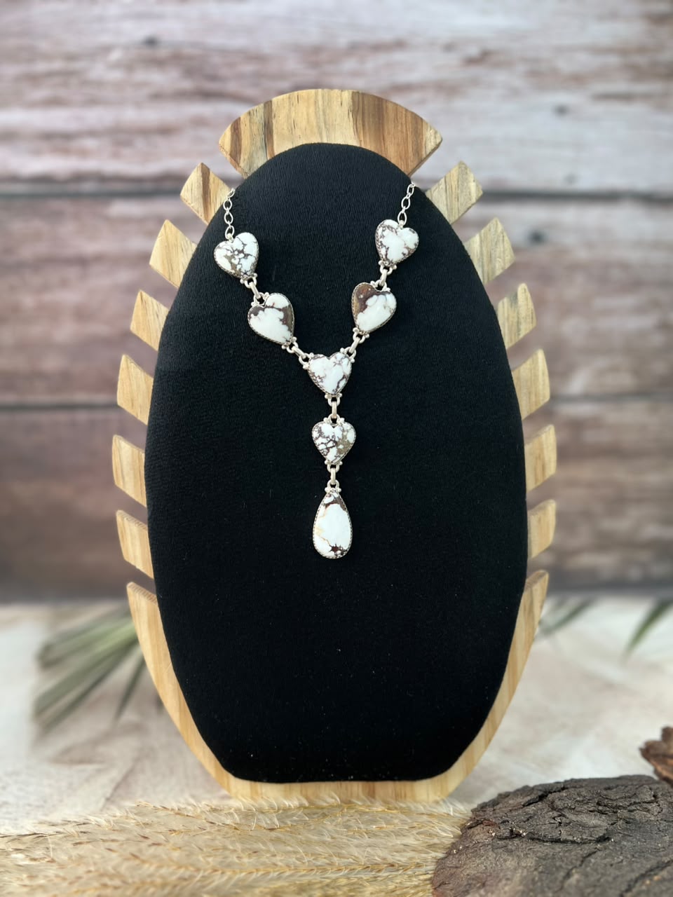 Handmade Sterling Silver Wildhorse Magnesite Choker Necklace Signed Nizhoni