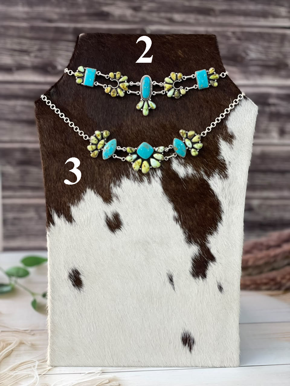 Handmade Sterling Silver Tyrone with Palomino Turquoise Choker Necklace Signed Nizhoni (9)