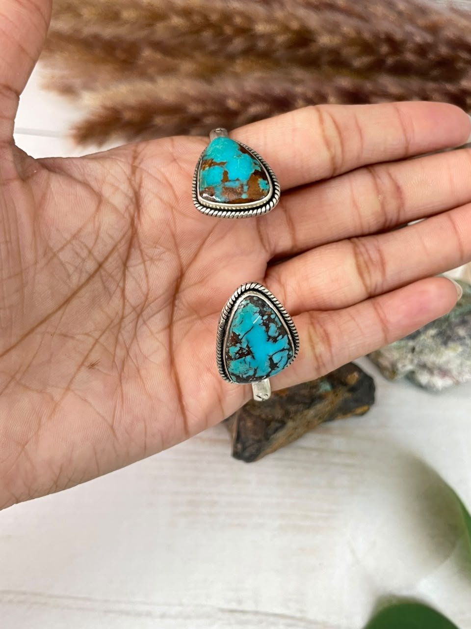Handmade Sterling Silver Crimson Cowgirl Turquoise Collection: Cuff Bracelet Signed Nizhoni