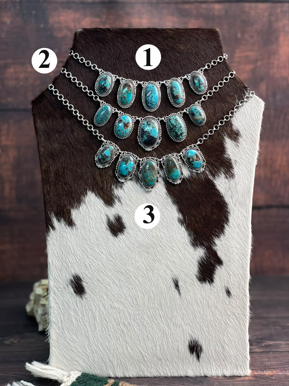 Handmade Sterling Silver Crimson Cowgirl Turquoise Collection: Choker Necklace Signed Nizhoni