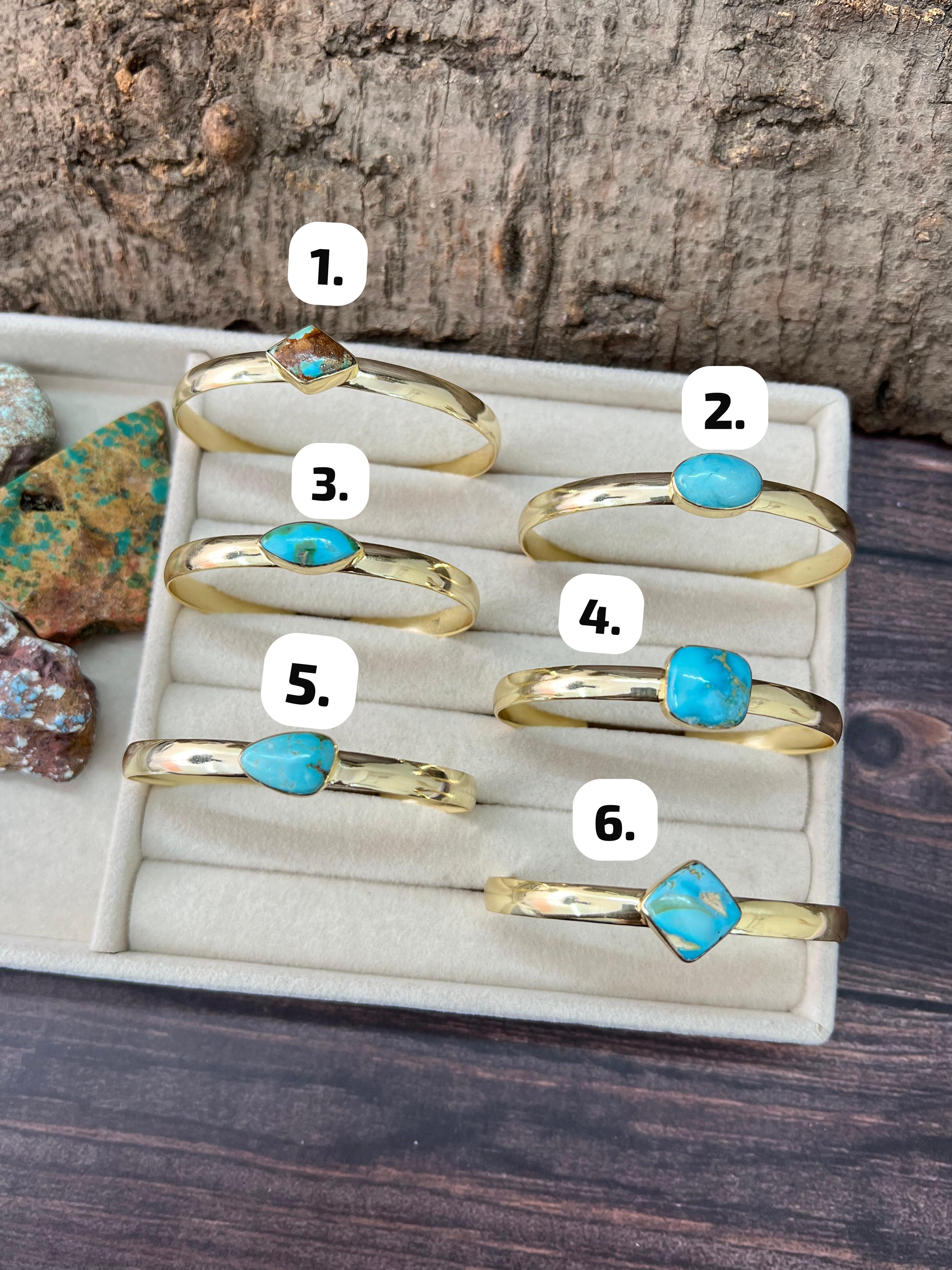 “The Golden Collection” Desert Winds Handmade Natural Gold Plated Blue Bird Bracelet