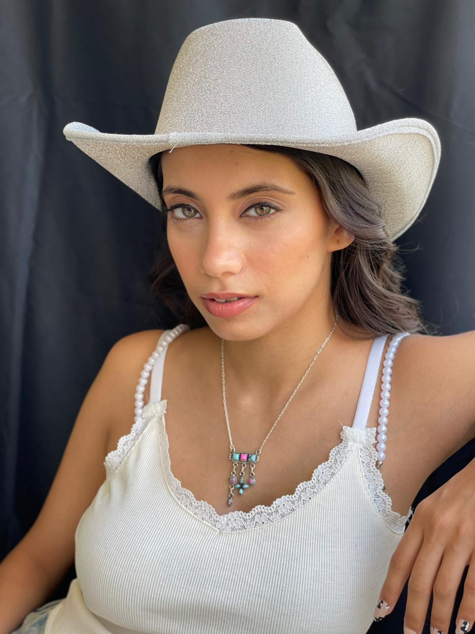 Handmade Sterling Silver Cotton Candy Necklace "Signed Nizhoni"