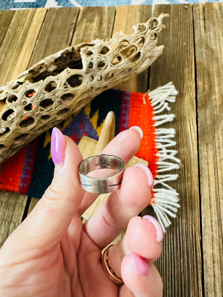 Pink conch 2025 shell ring