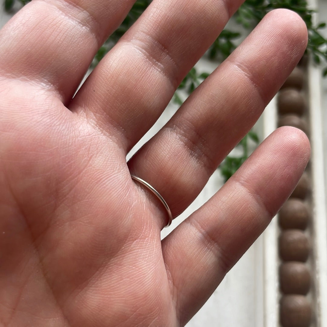 “The One” Navajo Sterling Silver Turquoise Ring