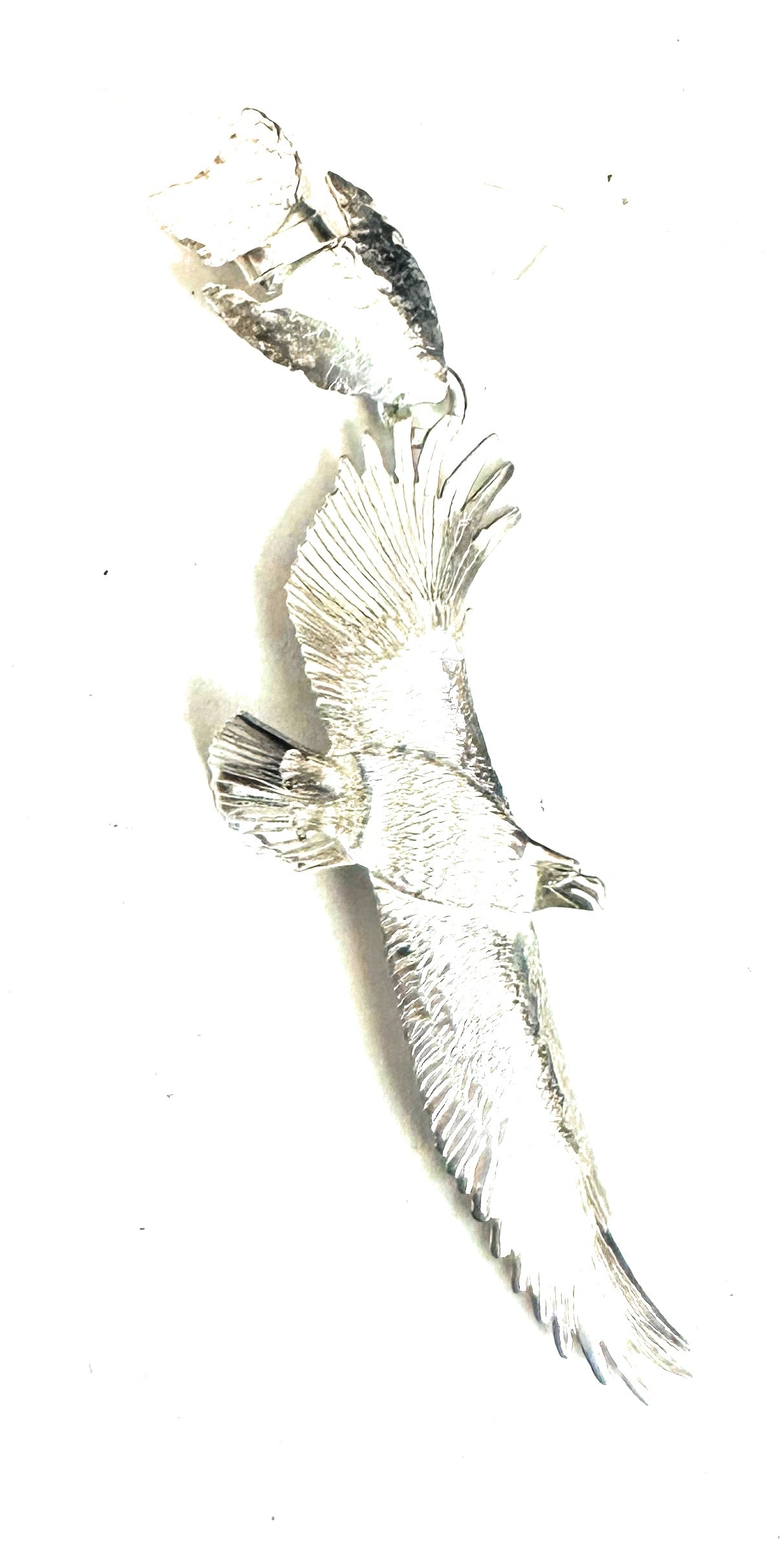 Navajo Sterling Silver Eagle Pendant