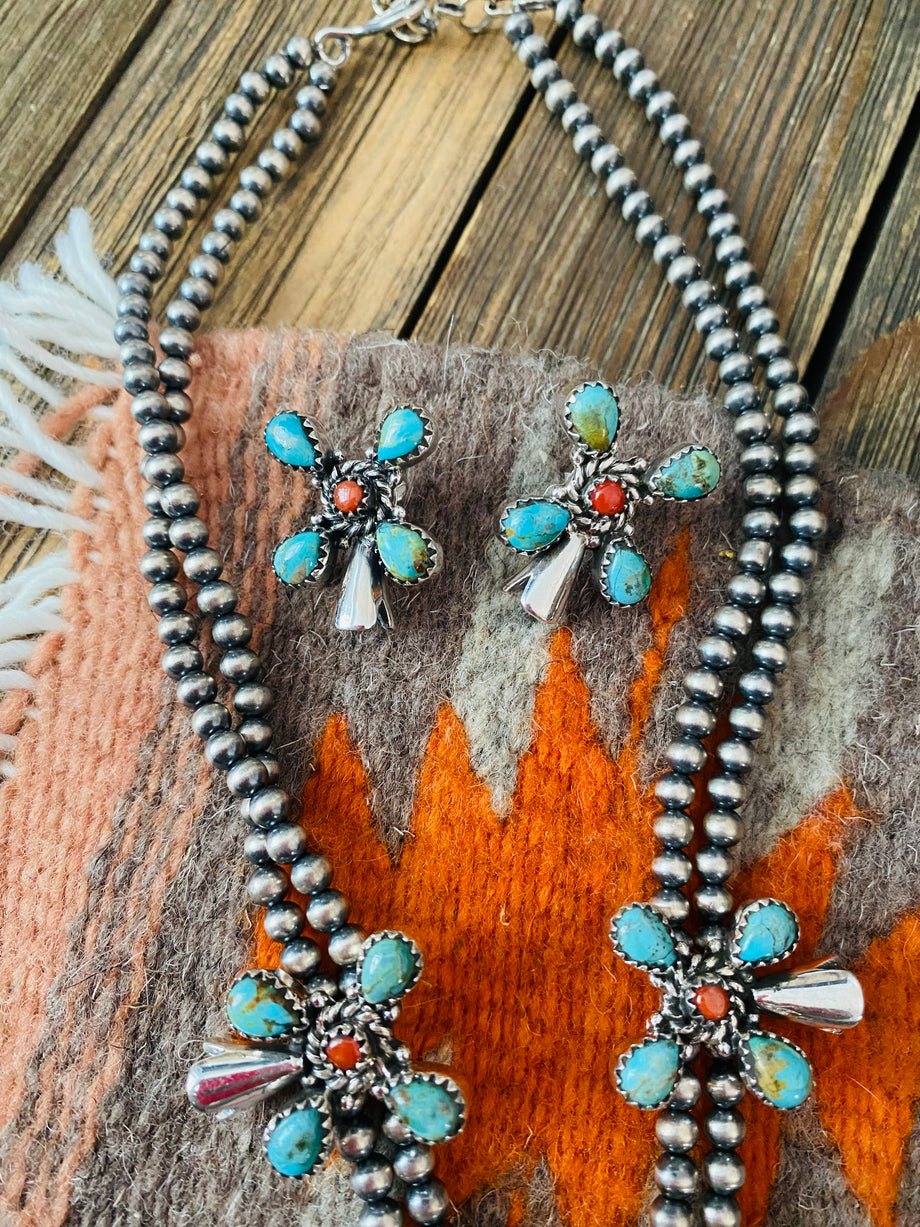 Faux squash 2025 blossom necklace