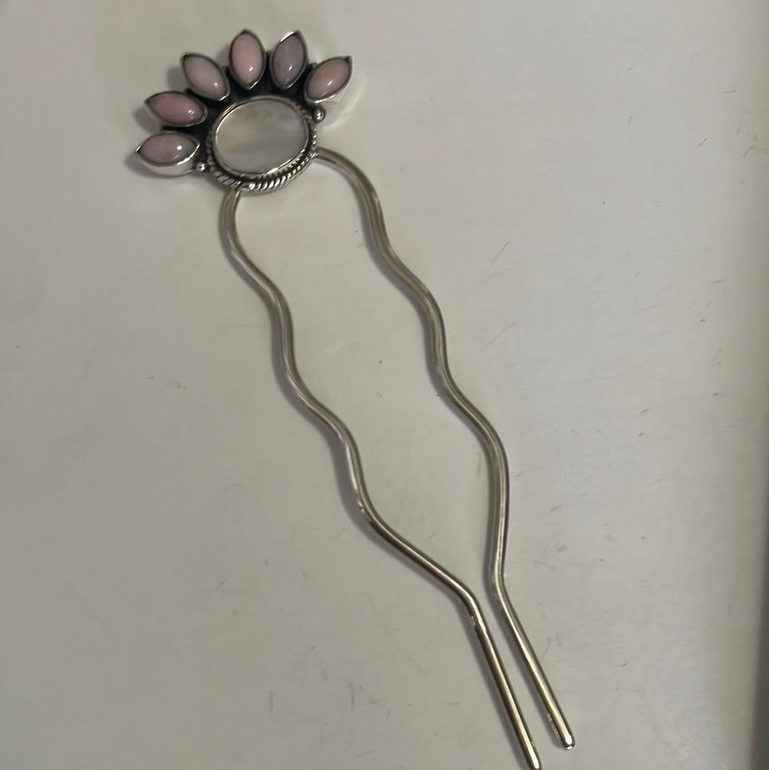 NWT - One of a Kind Handmade Silver Hair Pins Silver hair pin no.1 – SilverWillow Studio main image 3