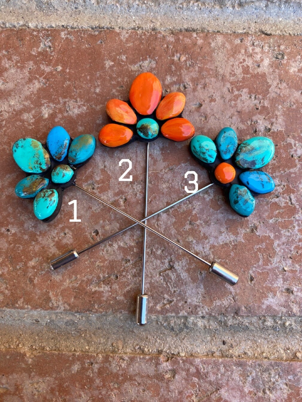 Handmade Clay Hat Pins By Kay Lyn