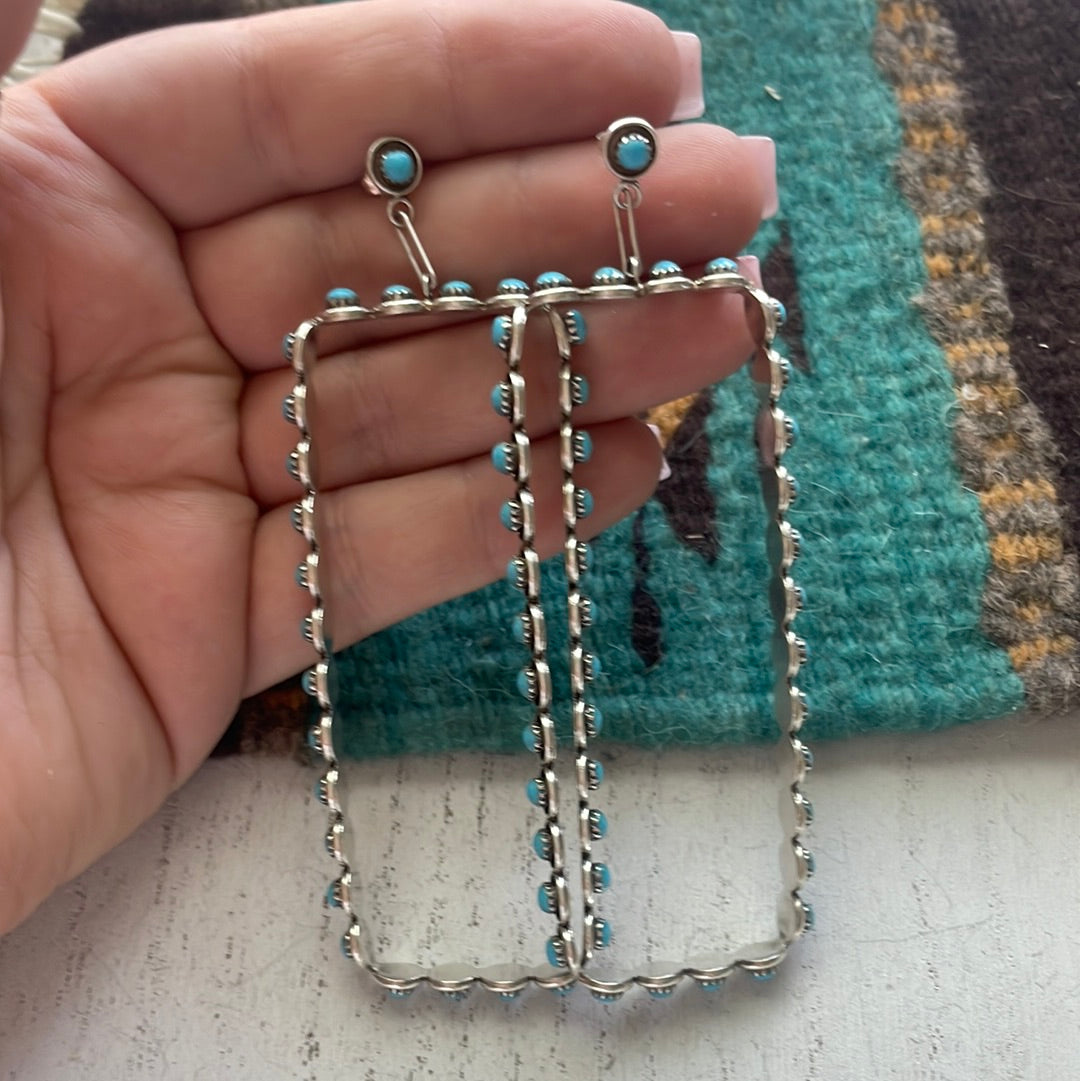 Zara turquoise earrings top