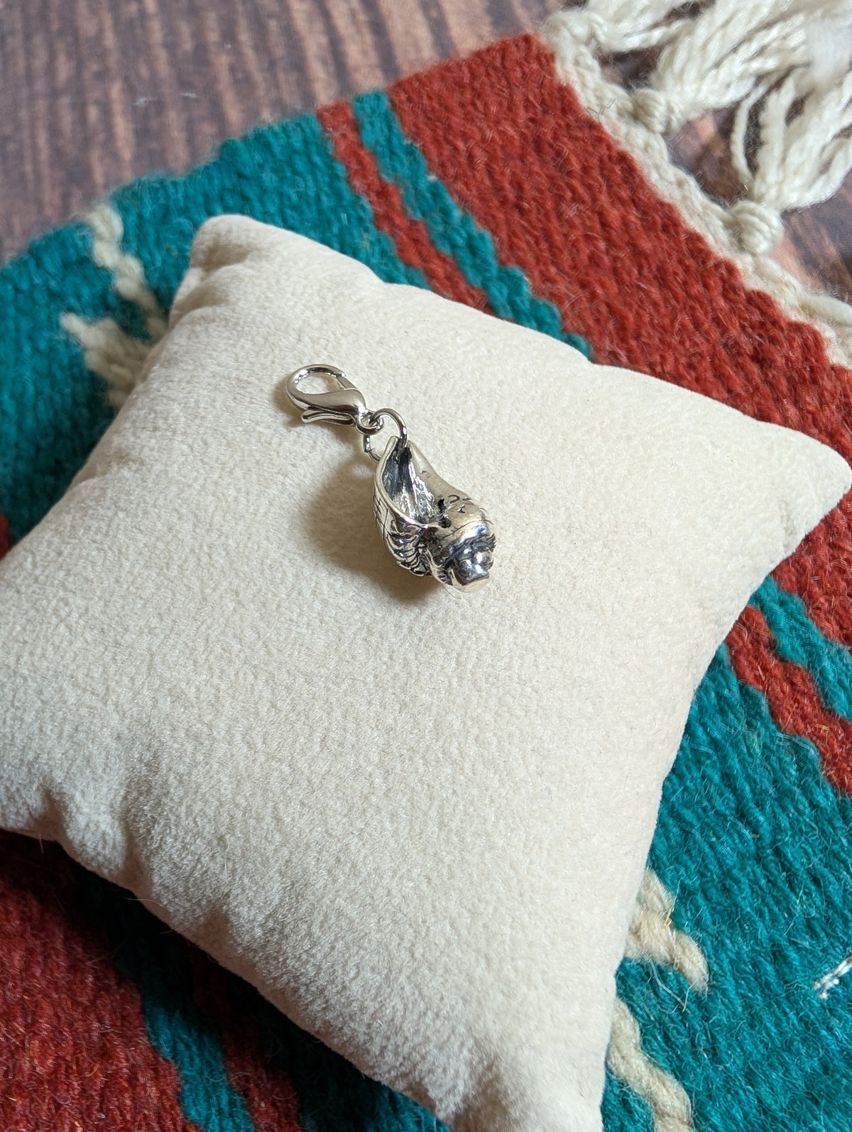 Handcrafted Sea Shell Ocean Charm Sterling Silver