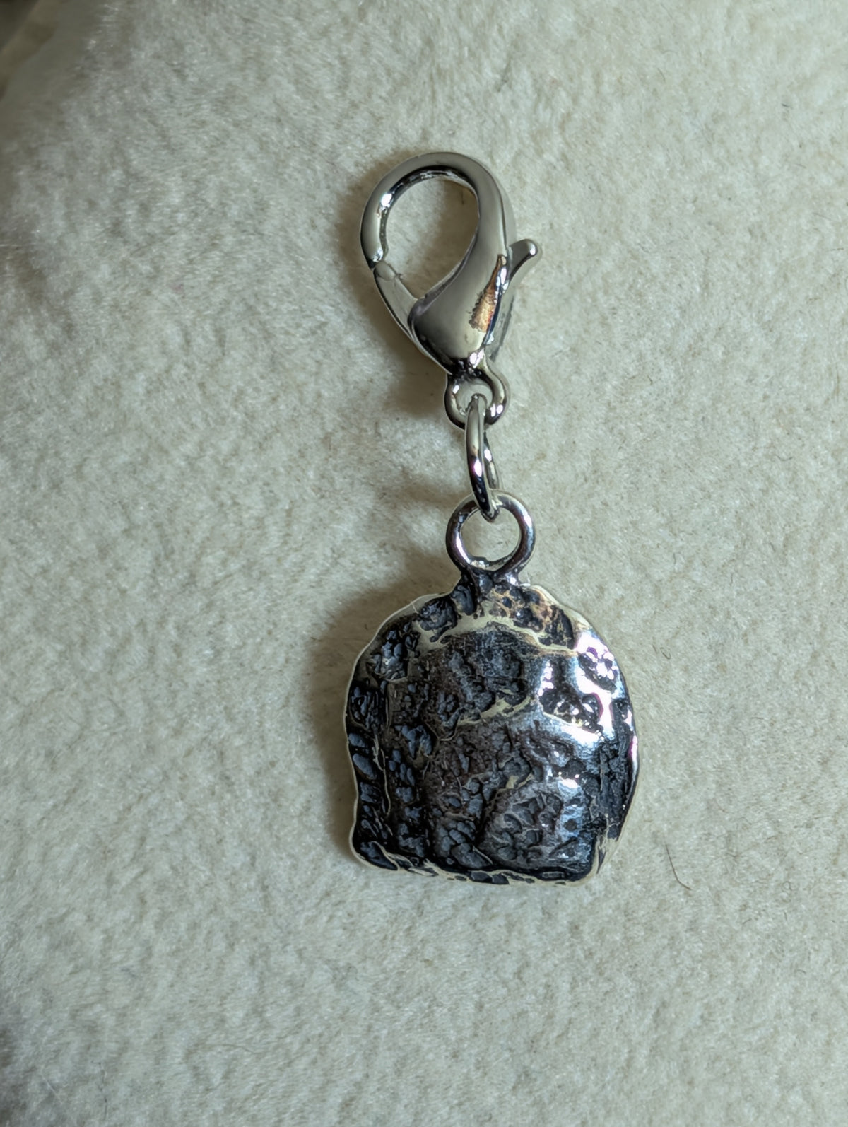 Handcrafted Clam Shell Ocean Oyster Charm Sterling Silver