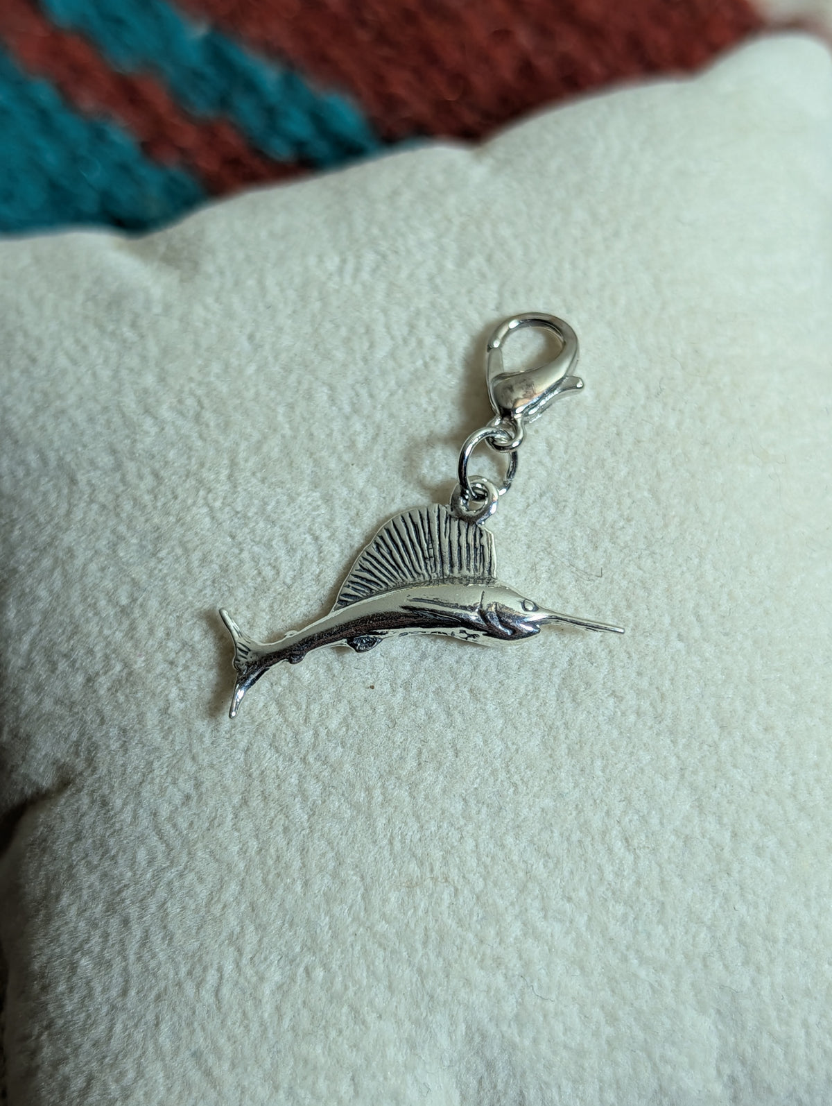 Handcrafted SailFish Marlin Ocean Charm Sterling Silver
